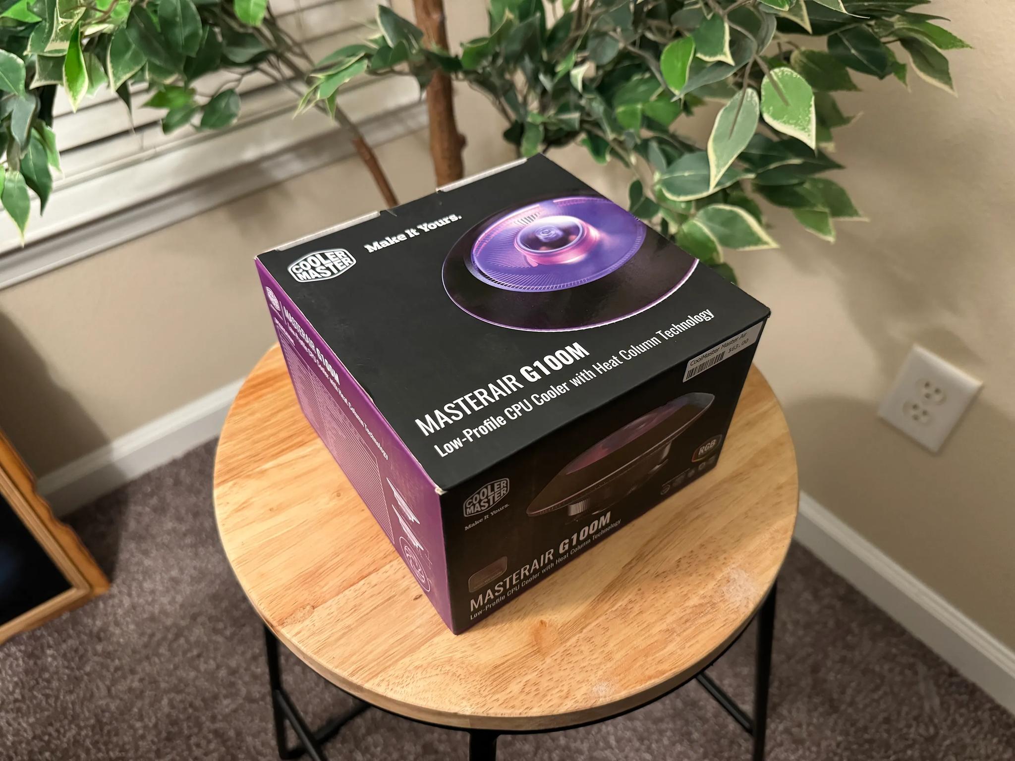 Cooler Master MasterAir G100M RGB Low Profile CPU Cooler