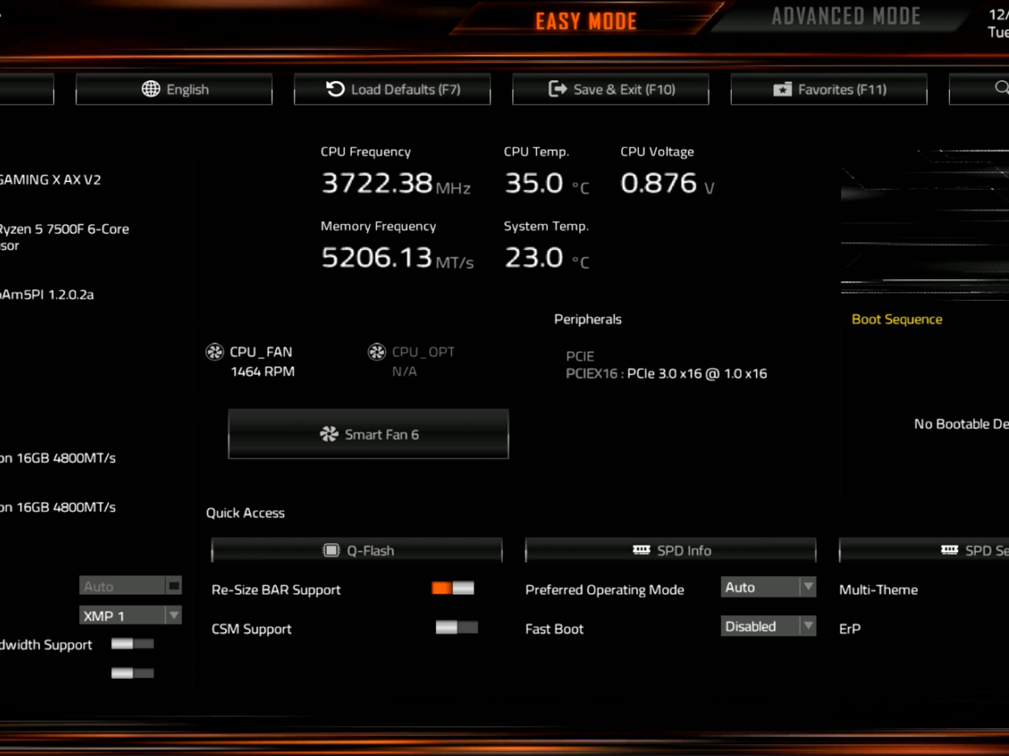 Gigabyte B650 Gaming X AX V2 AMD AM5 7000 8000 and 9000 series