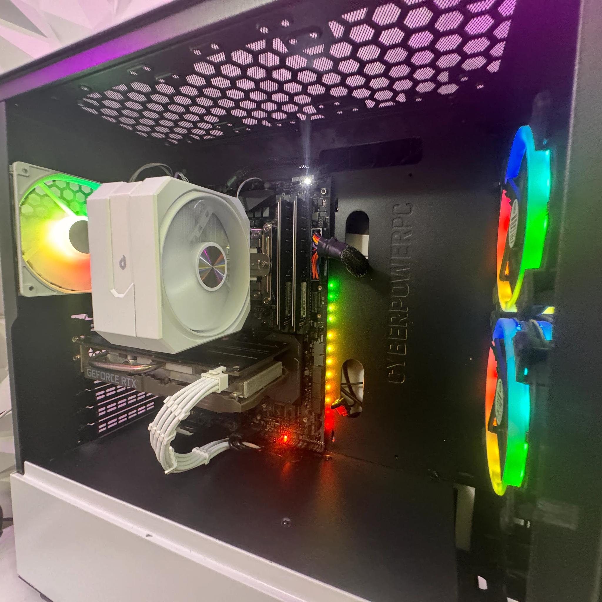 ⚪️ Clean White RTX 2060 Super 8GB + intel i7 Gaming PC | 32GB DDR4 RAM | 512GB M.2 SSD |