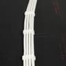 1x8 Pin PCIE White Cable Extension 16AWG