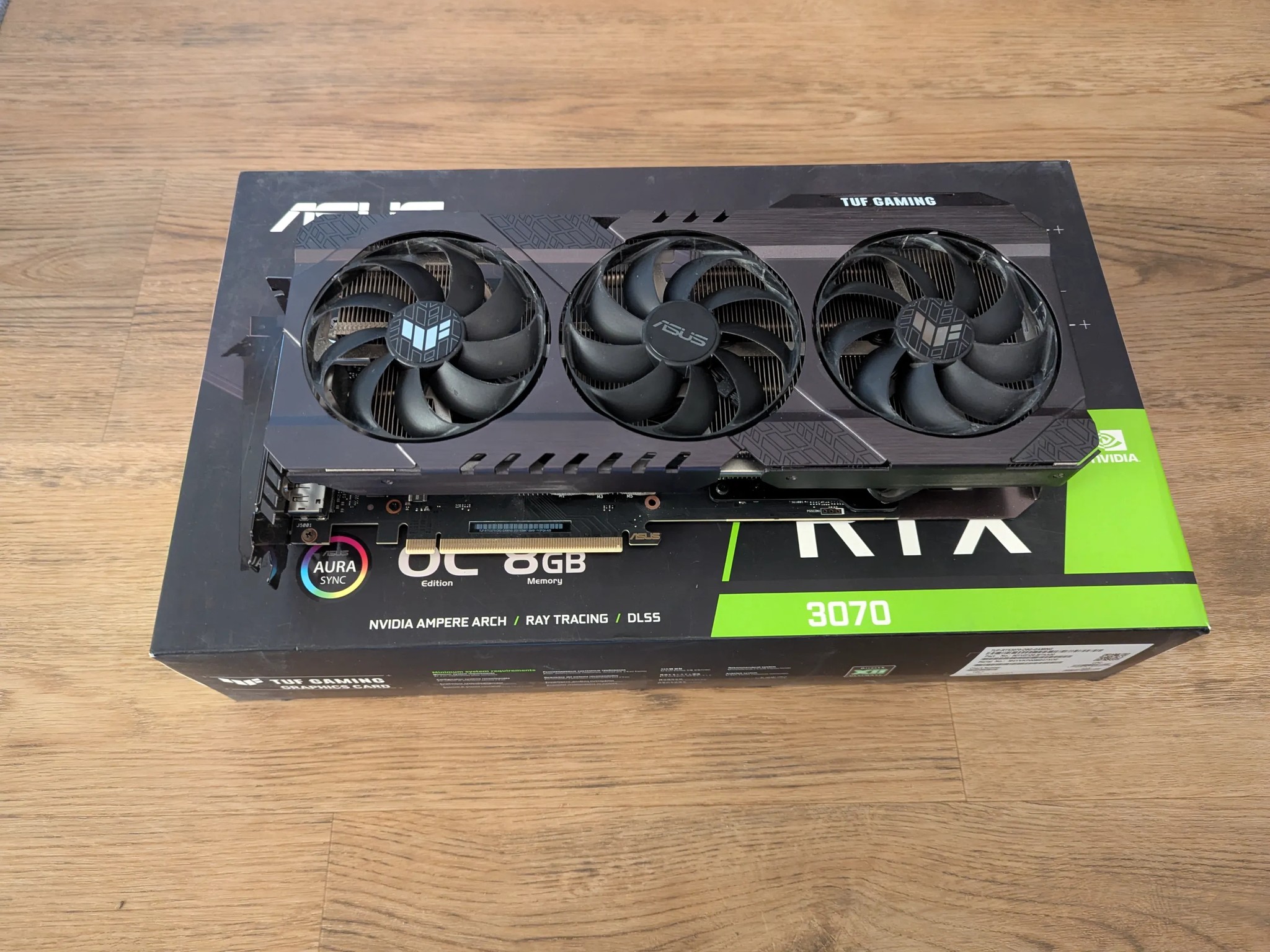 ASUS TUF Gaming GeForce RTX 3070 8GB GDDR6 Graphics Card (with Box)