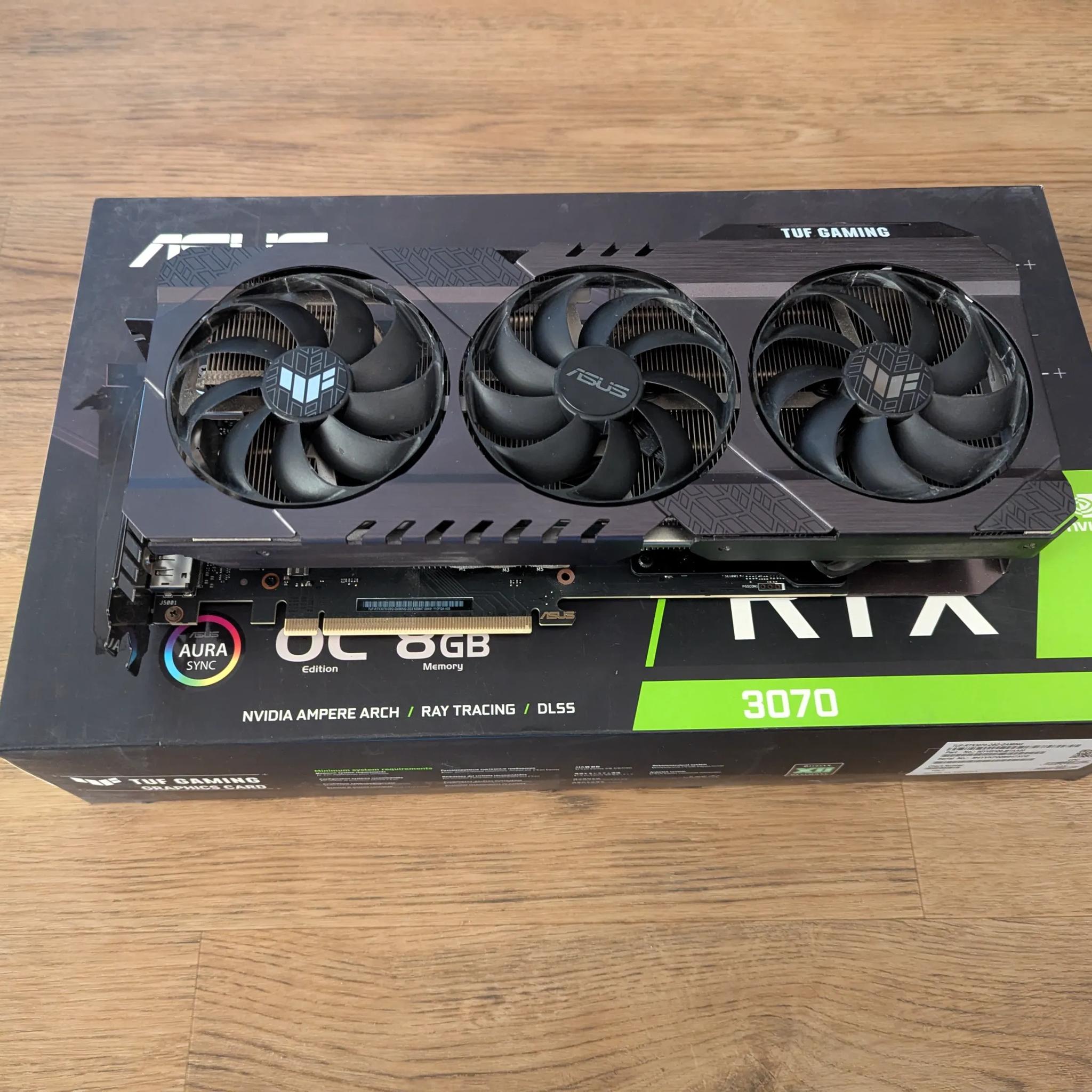 ASUS TUF Gaming GeForce RTX 3070 8GB GDDR6 Graphics Card (with Box)