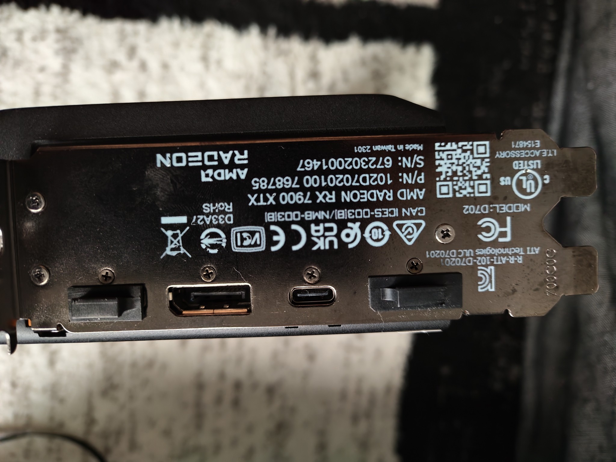 Asrock AMD RX 7900 XTX Reference 24GB GDDR6