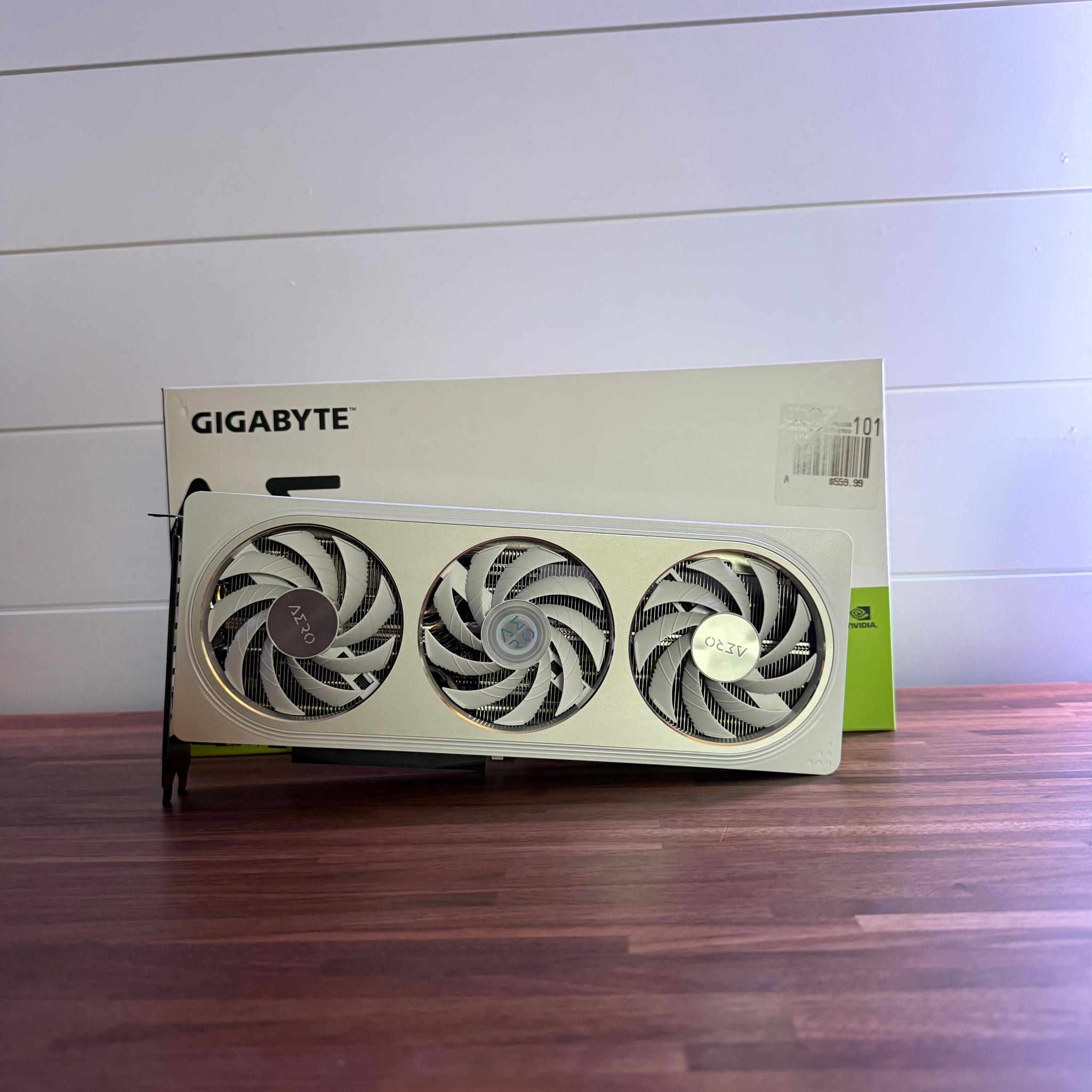 GIGABYTE GeForce RTX 5060 Ti AERO OC 16G