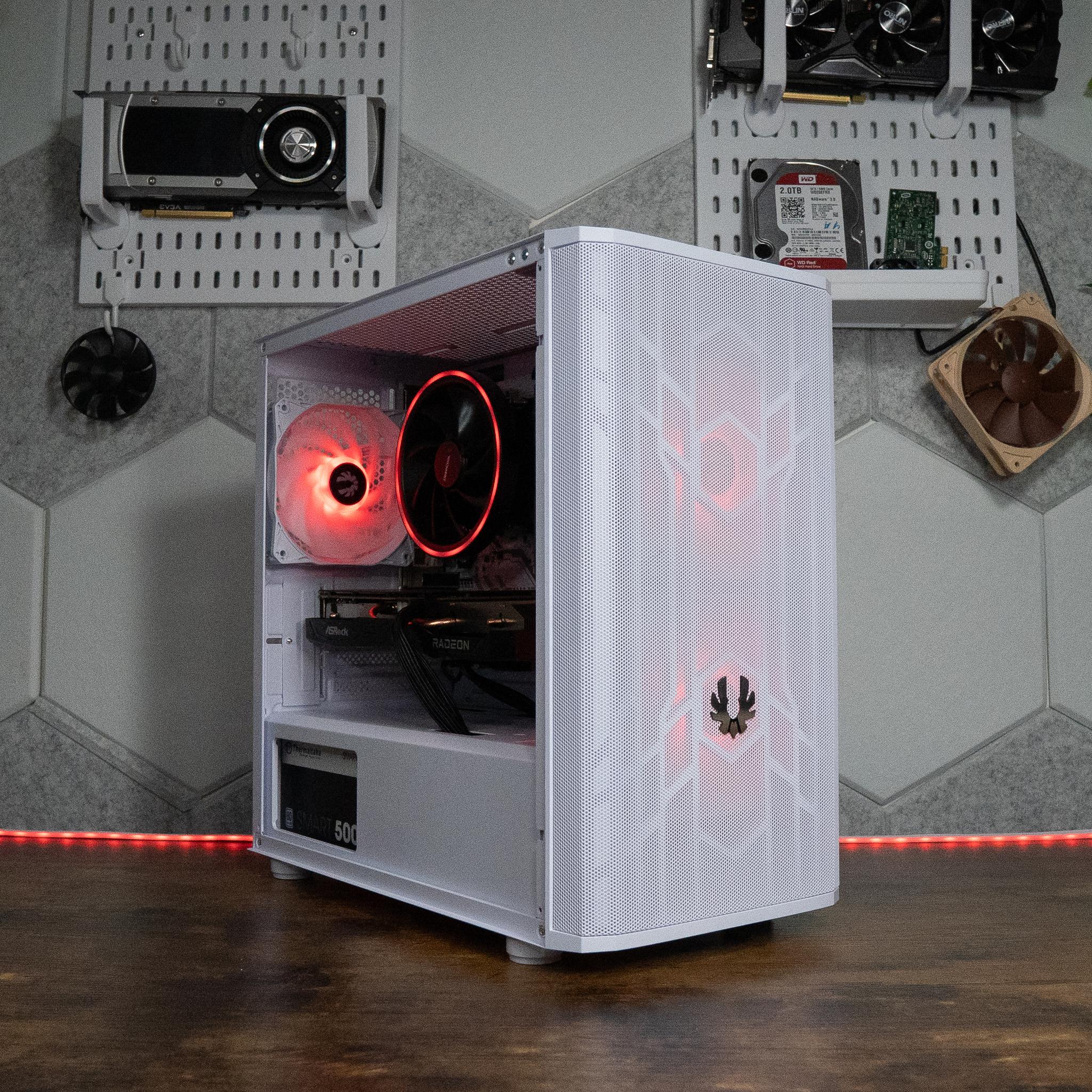 🌨🌌 | ASROCK RX 6600 8GB OC | RYZEN 5 5500 | 16GB DDR4 RAM | 1.25TB | Arctic Sky