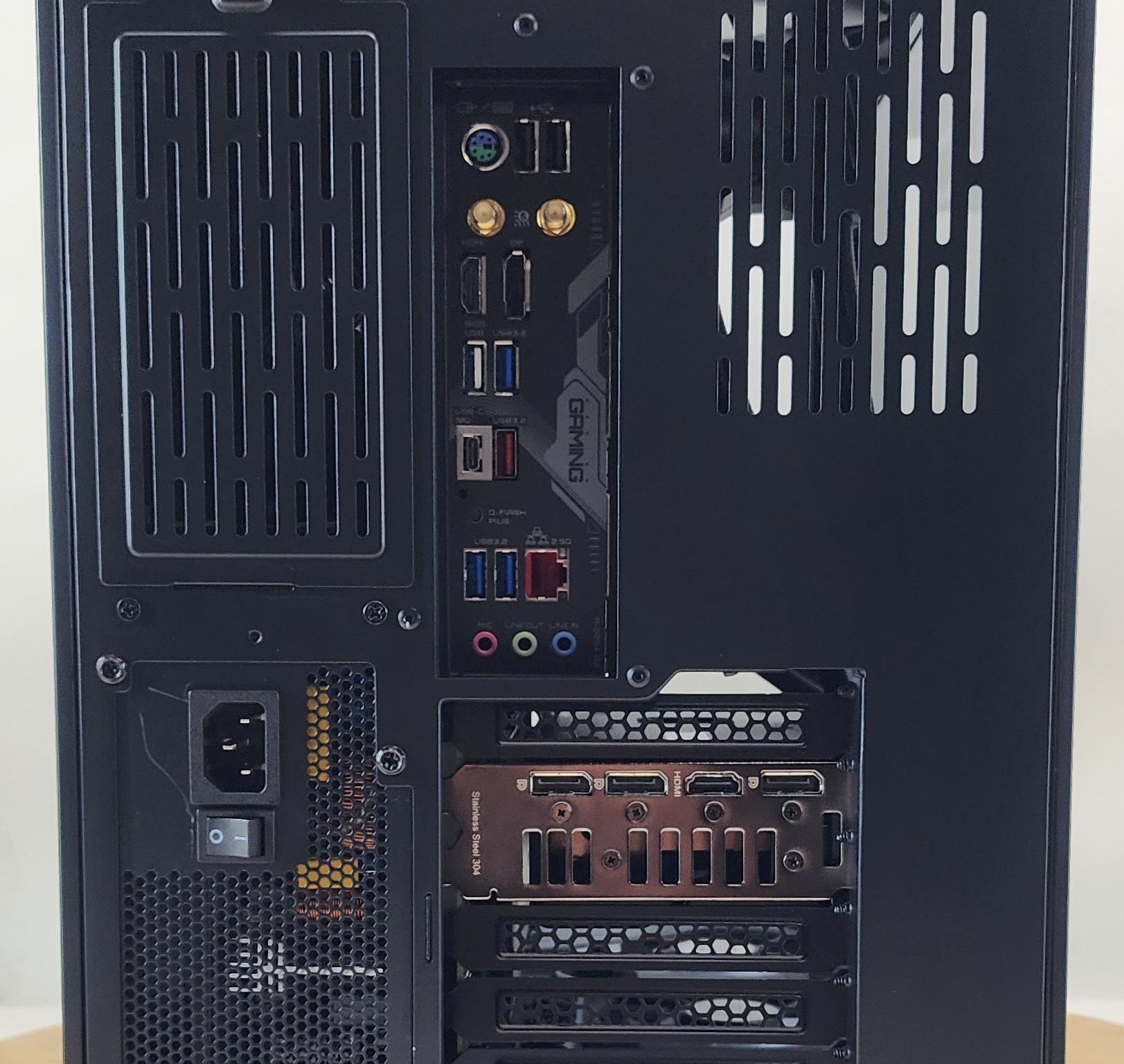 Gaming PC Ryzen 7 7700X 32GB RAM 1TB SSD RTX 4070 12GB Windows 11 Computer