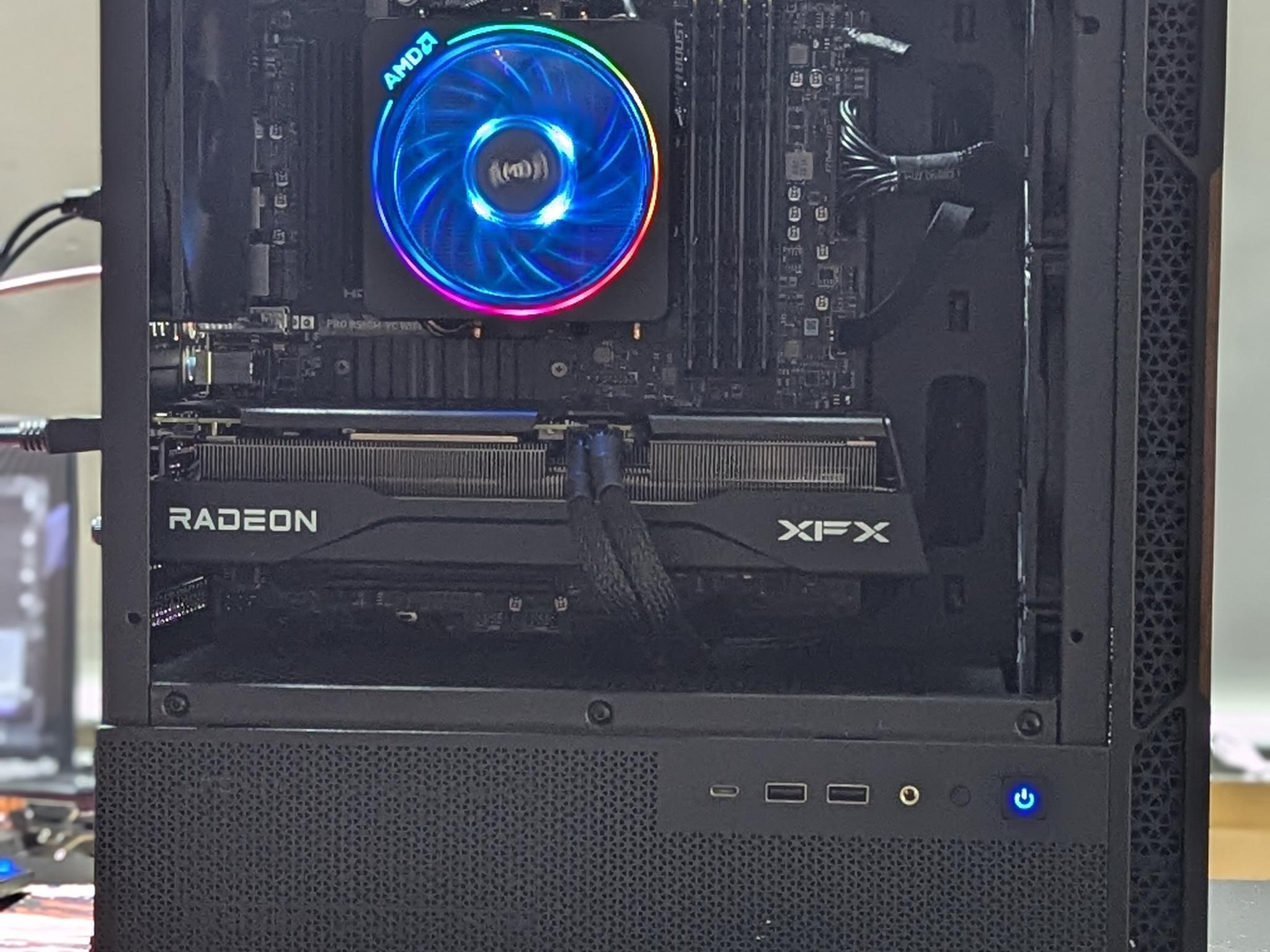 Gaming PC|AMD Ryzen 5 5600|AMD Radeon RX 9060 XT|32 GB DDR4 3200|1 TB NVME SSD|Windows 11 Home
