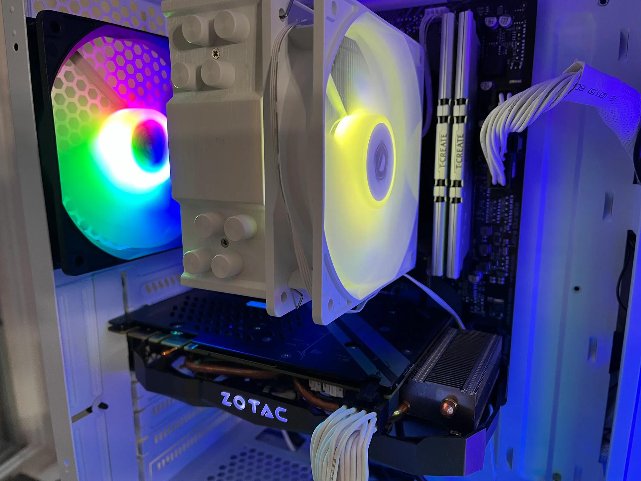 Budget White Gaming PC | GTX 1070 | Ryzen 5 | 1TB SSD | 16GB RAM | RGB