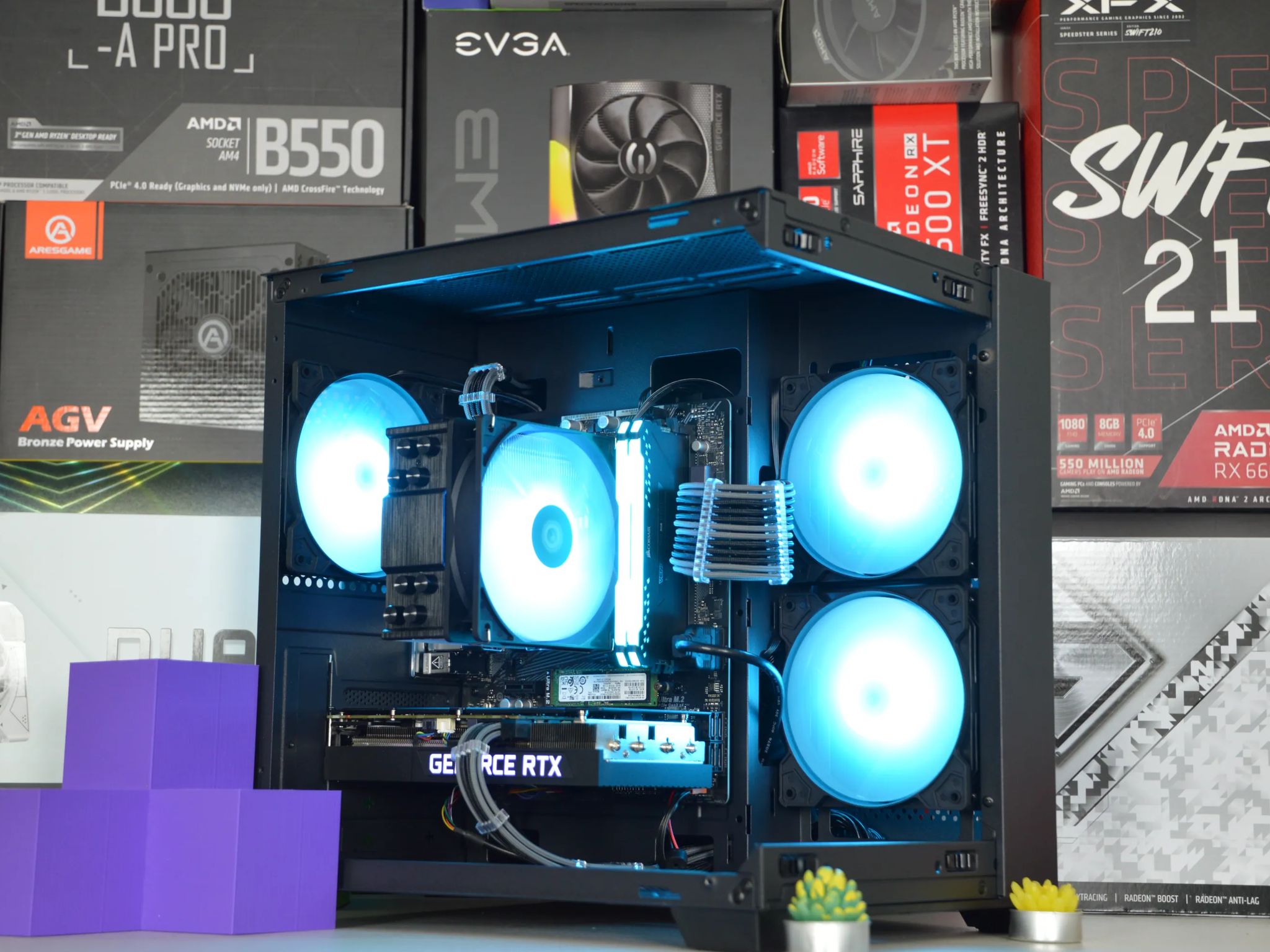 💸👑| RTX 3060 TI 8GB | RYZEN 5 5500 | 32GB DDR4 RAM | 1TB NVME SSD | Value King 3.0 |