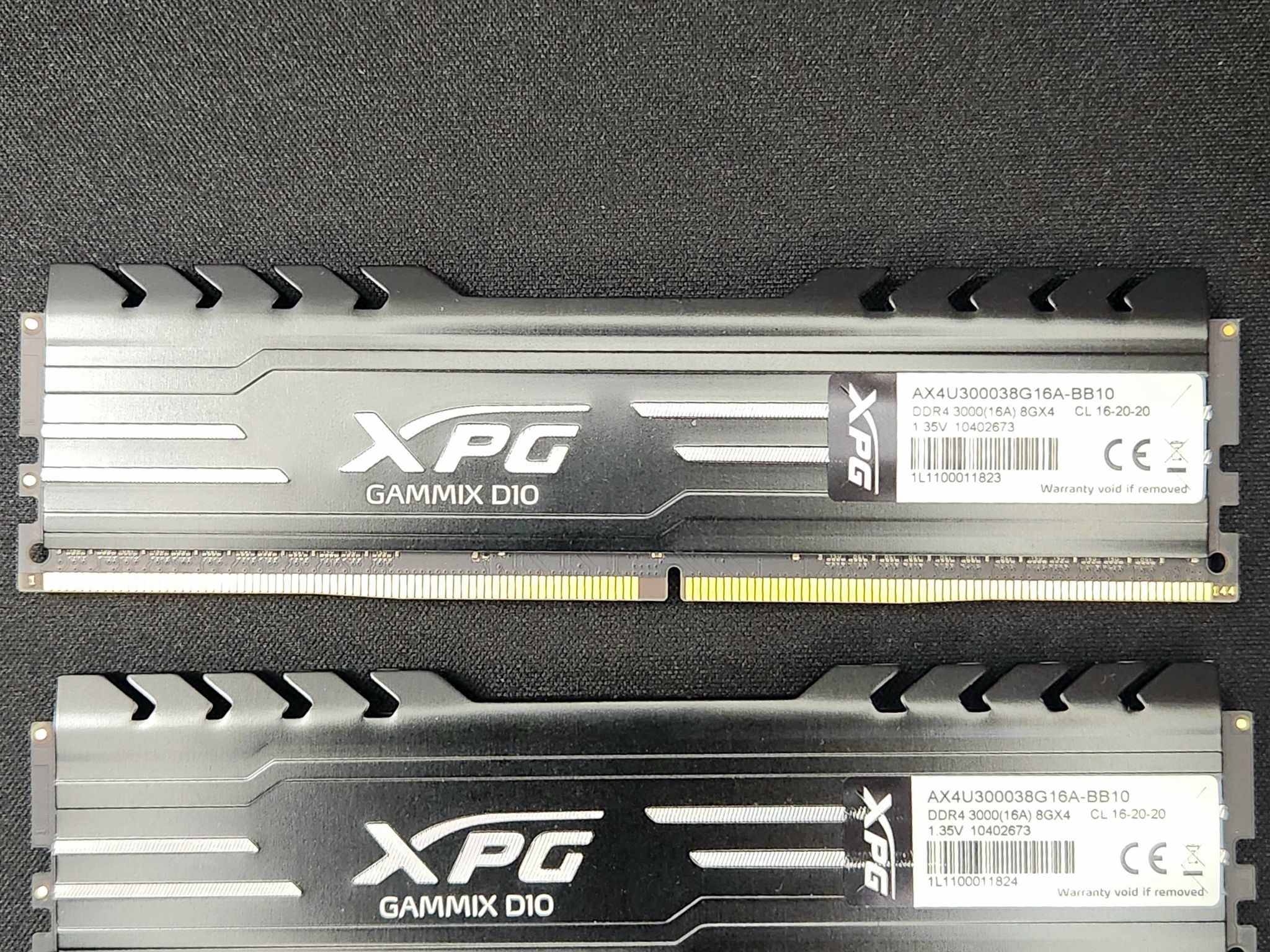 "Not Working" XPG DDR4 Ram