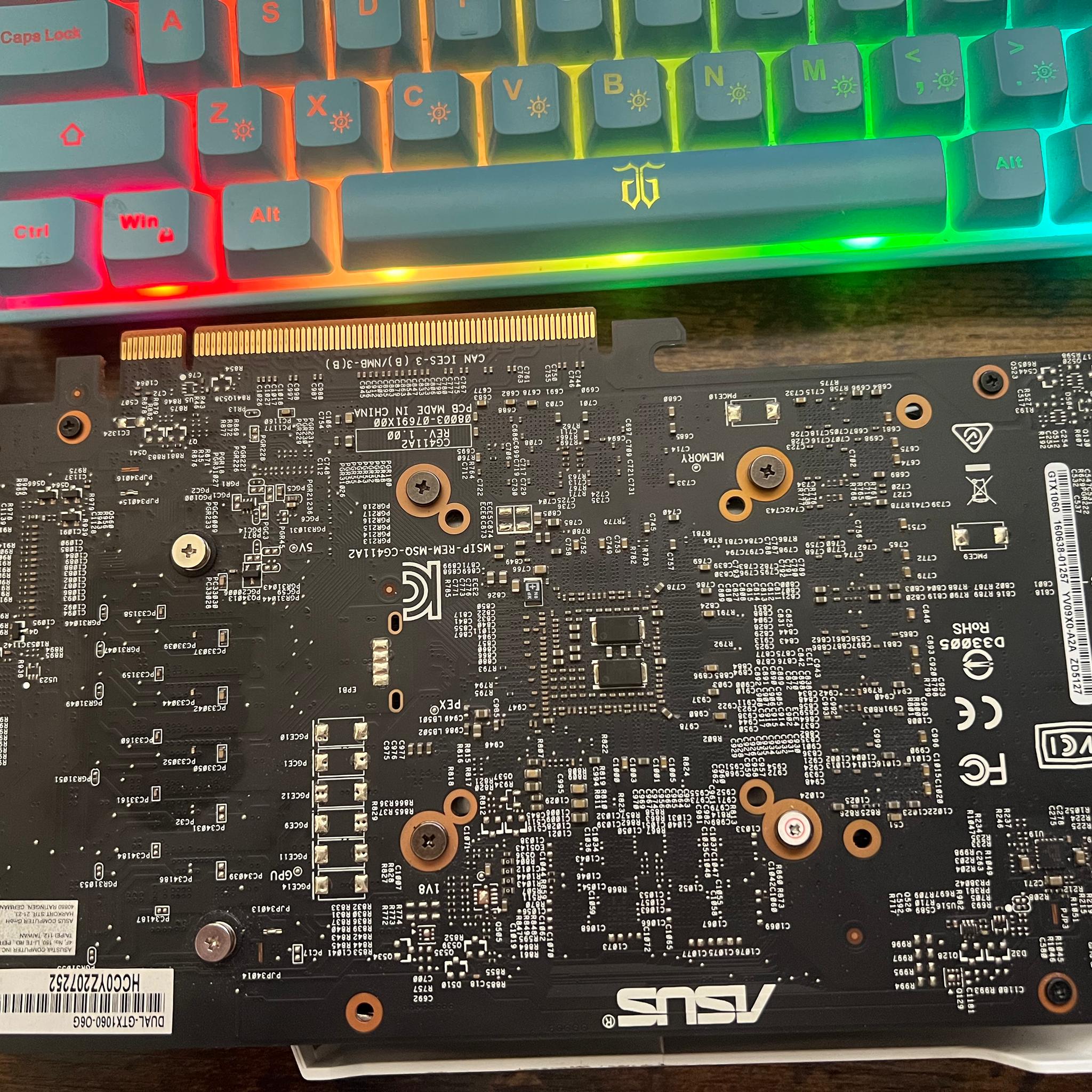 Asus GeForce GTX 1060 6gb