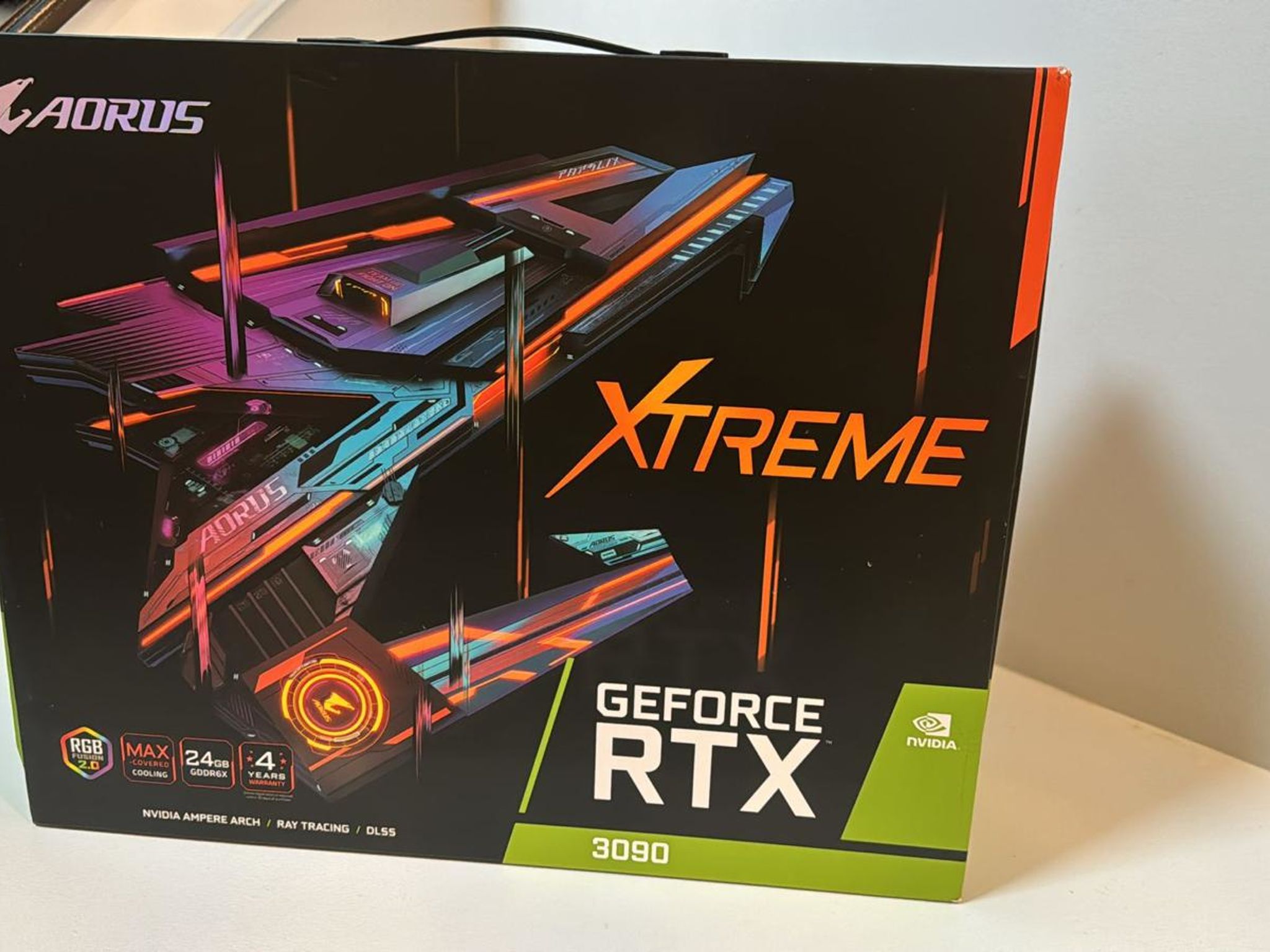 USED GIGABYTE AORUS GEFORCE RTX 3090 XTREME 24GB