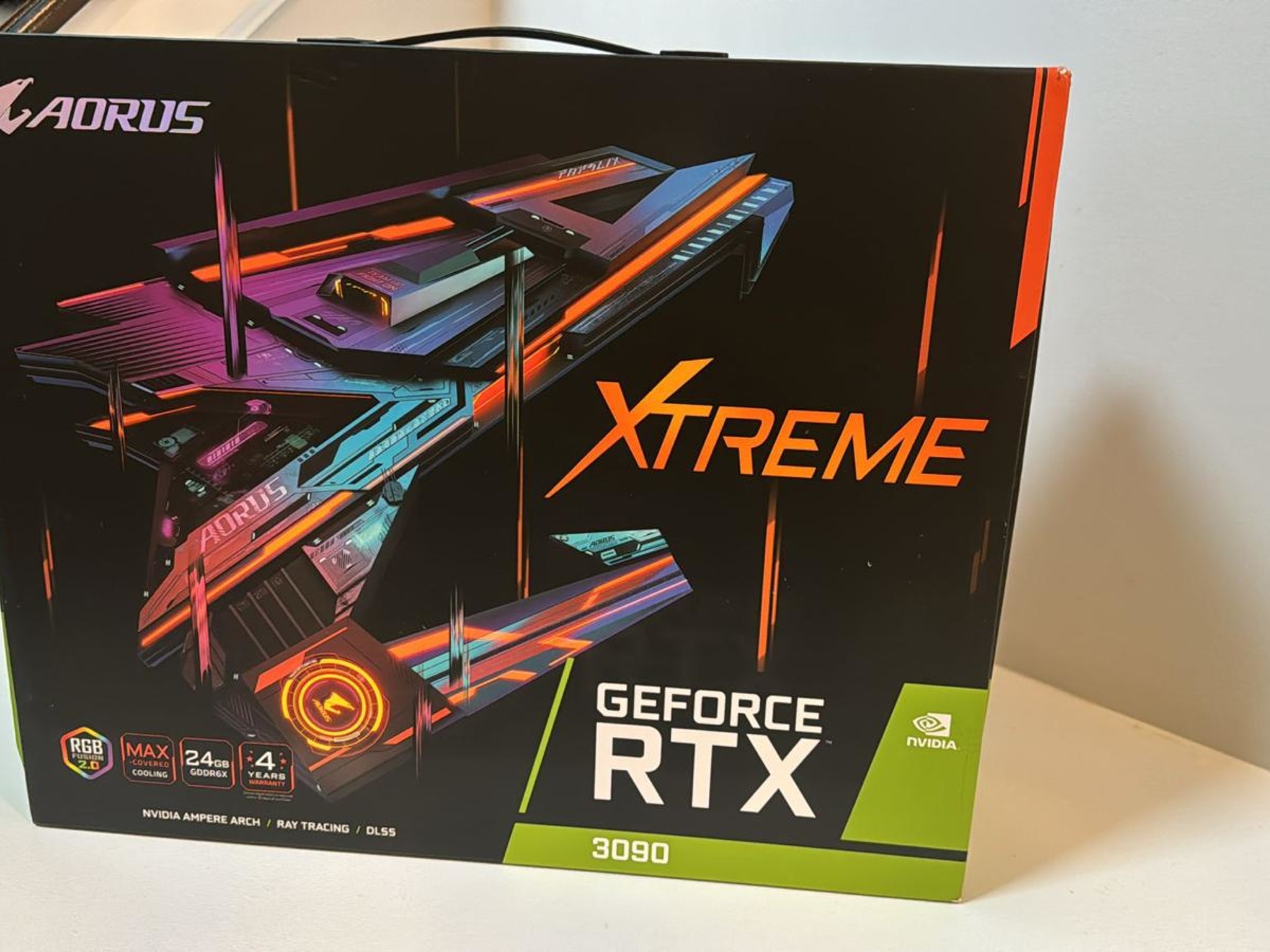 USED GIGABYTE AORUS GEFORCE RTX 3090 XTREME 24GB