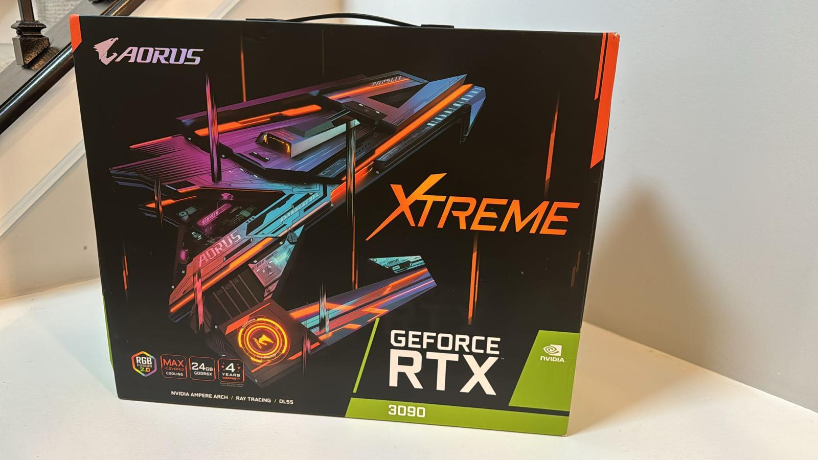 USED GIGABYTE AORUS GEFORCE RTX 3090 XTREME 24GB