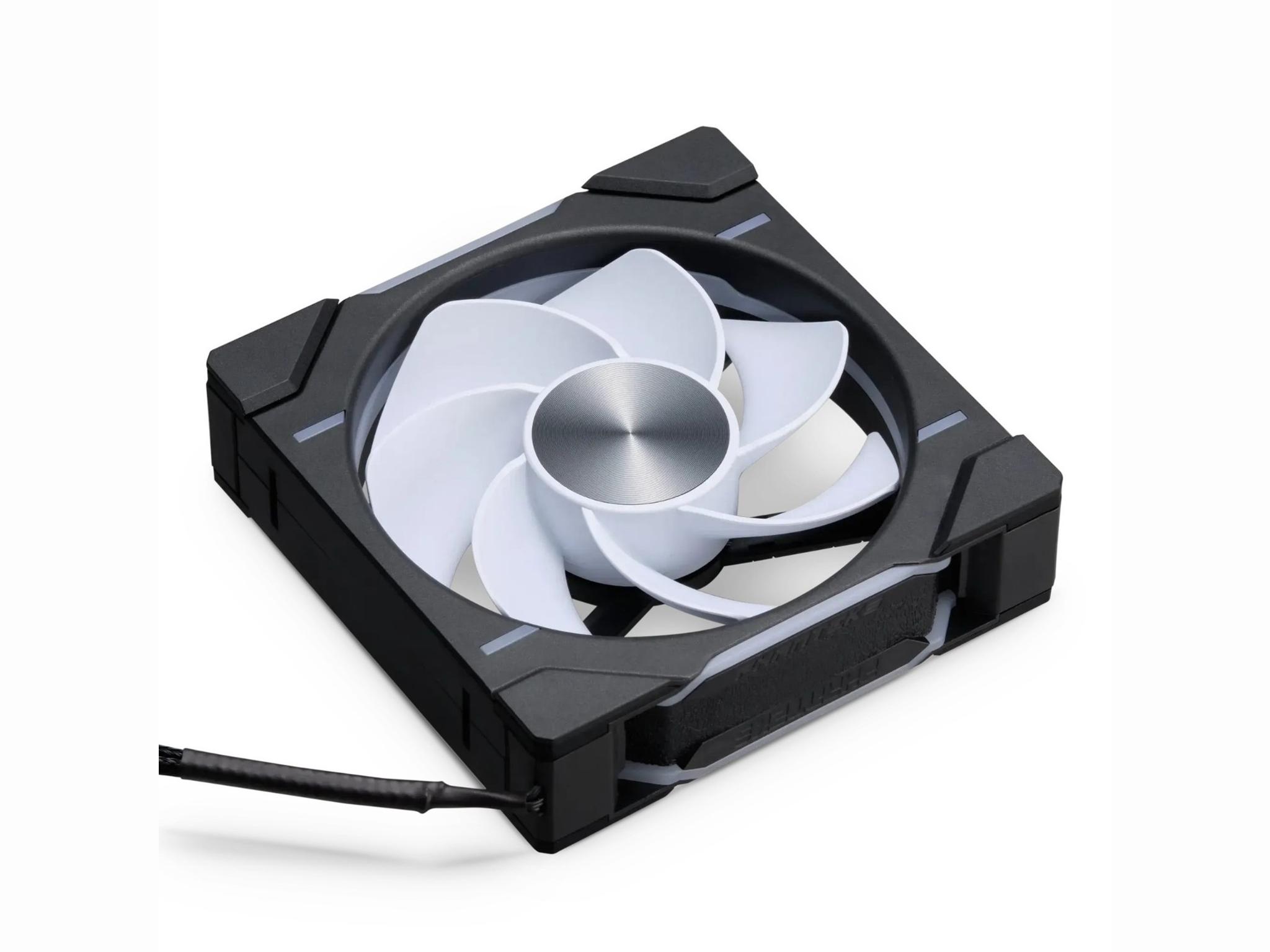 Phanteks D30-120 DRGB PWM 120mm Case Fan Black Reverse Airflow - New