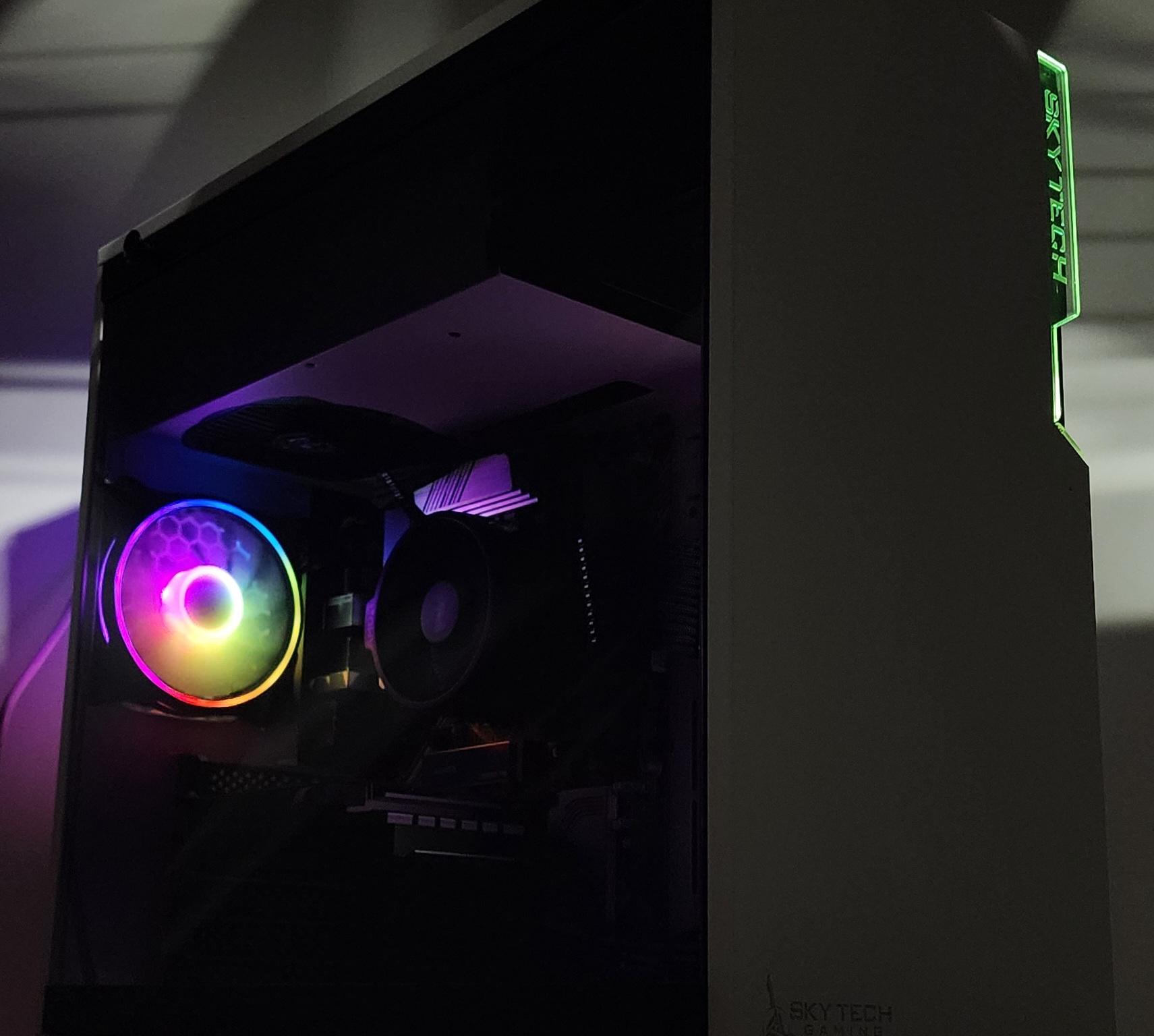 Gaming PC Ryzen 5 5500 16GB RAM 512GB SSD GTX 1650 4GB Windows 11 Computer