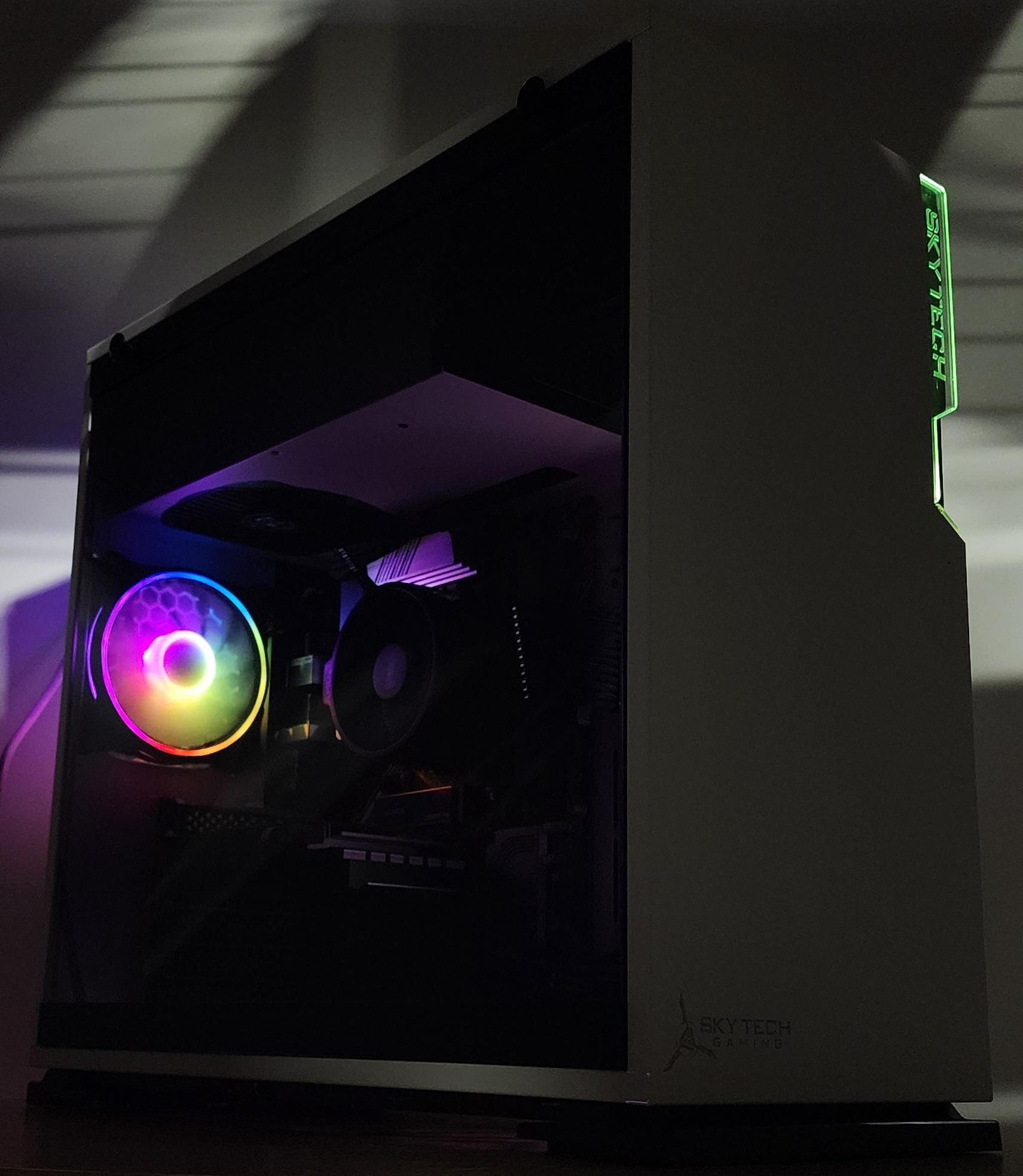 Gaming PC Ryzen 5 5500 16GB RAM 512GB SSD GTX 1650 4GB Windows 11 Computer