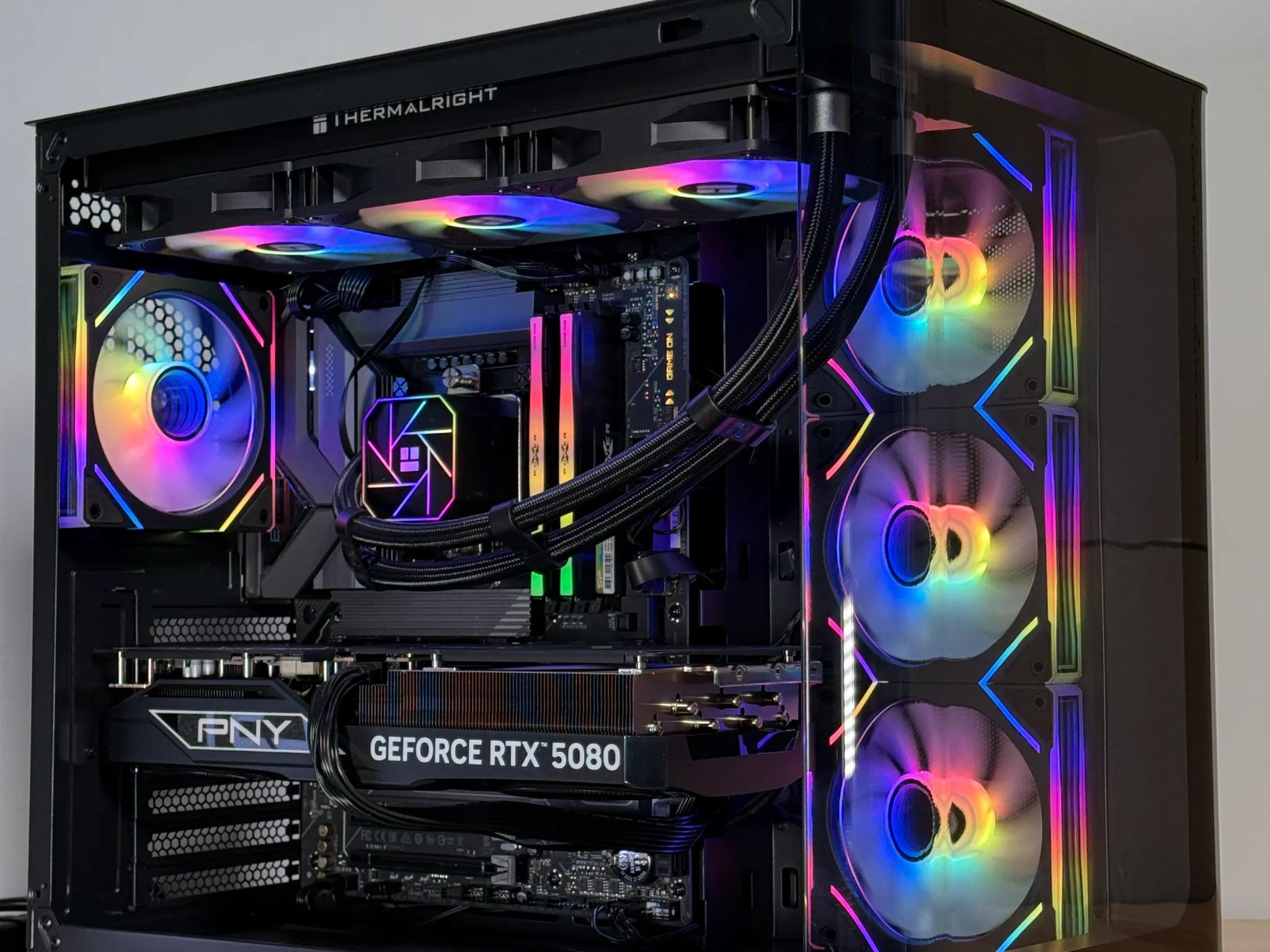 RTX 5080 Intel Core 7 Ultra 265k Gaming PC