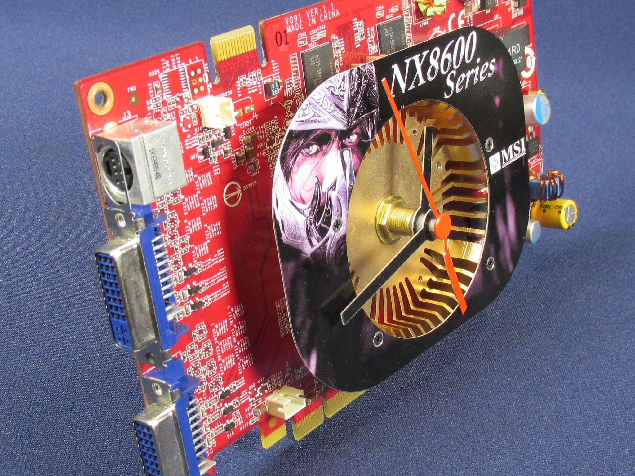 MSI GeForce 8600 GT - (NX8600GT-T2D512E-OC) Video Card Desktop GPU Clock