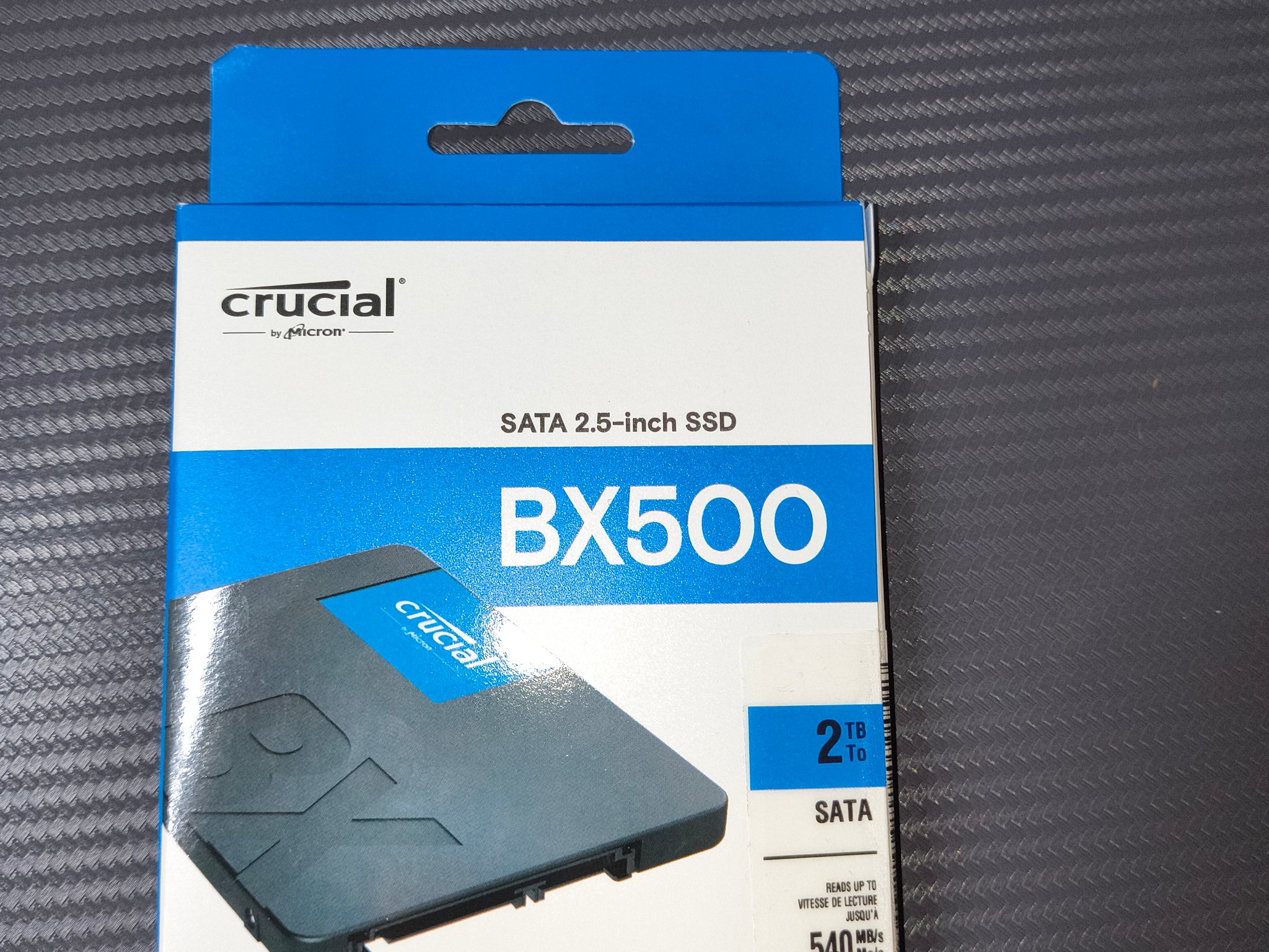 Crucial BX500 2TB SATA SSD