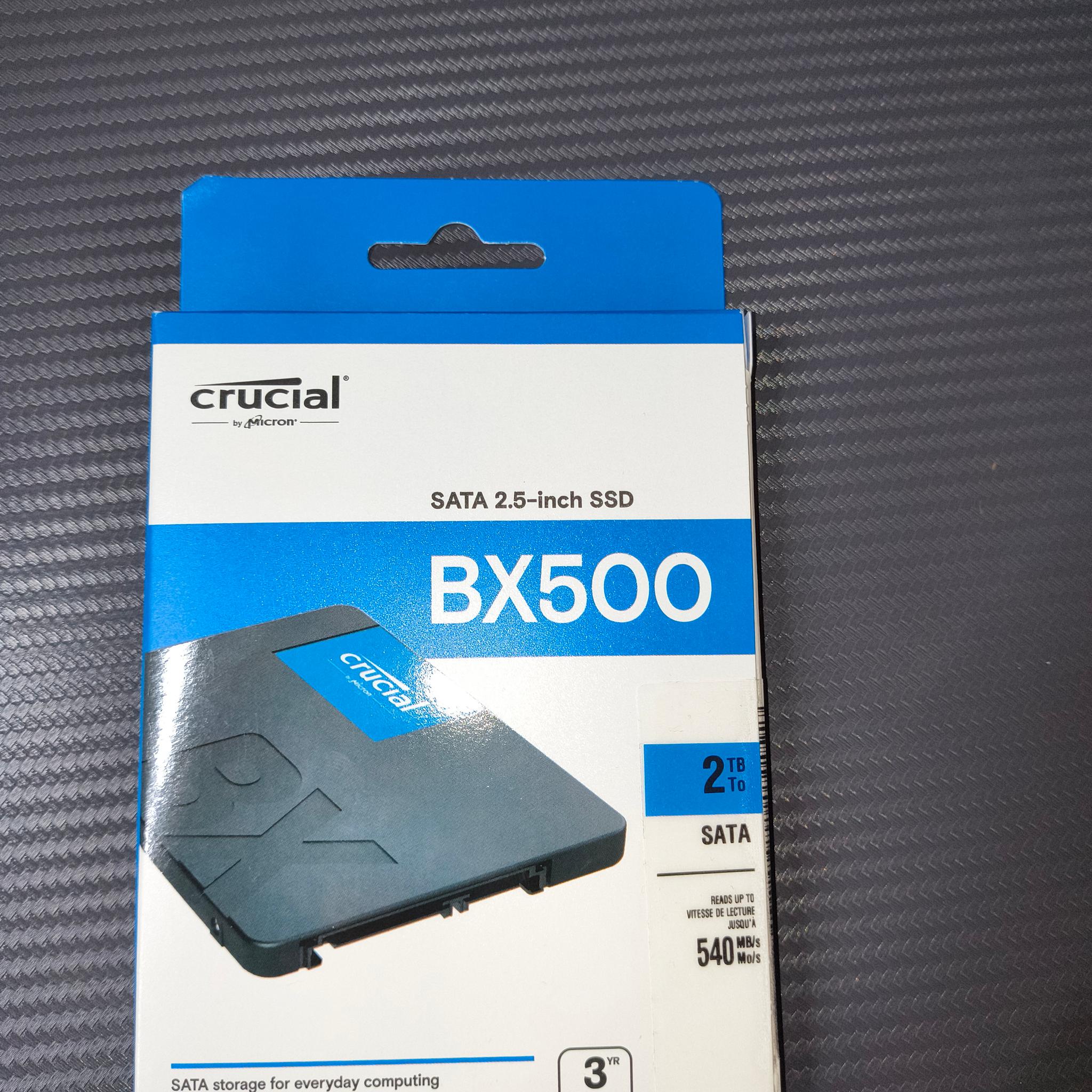 Crucial BX500 2TB SATA SSD