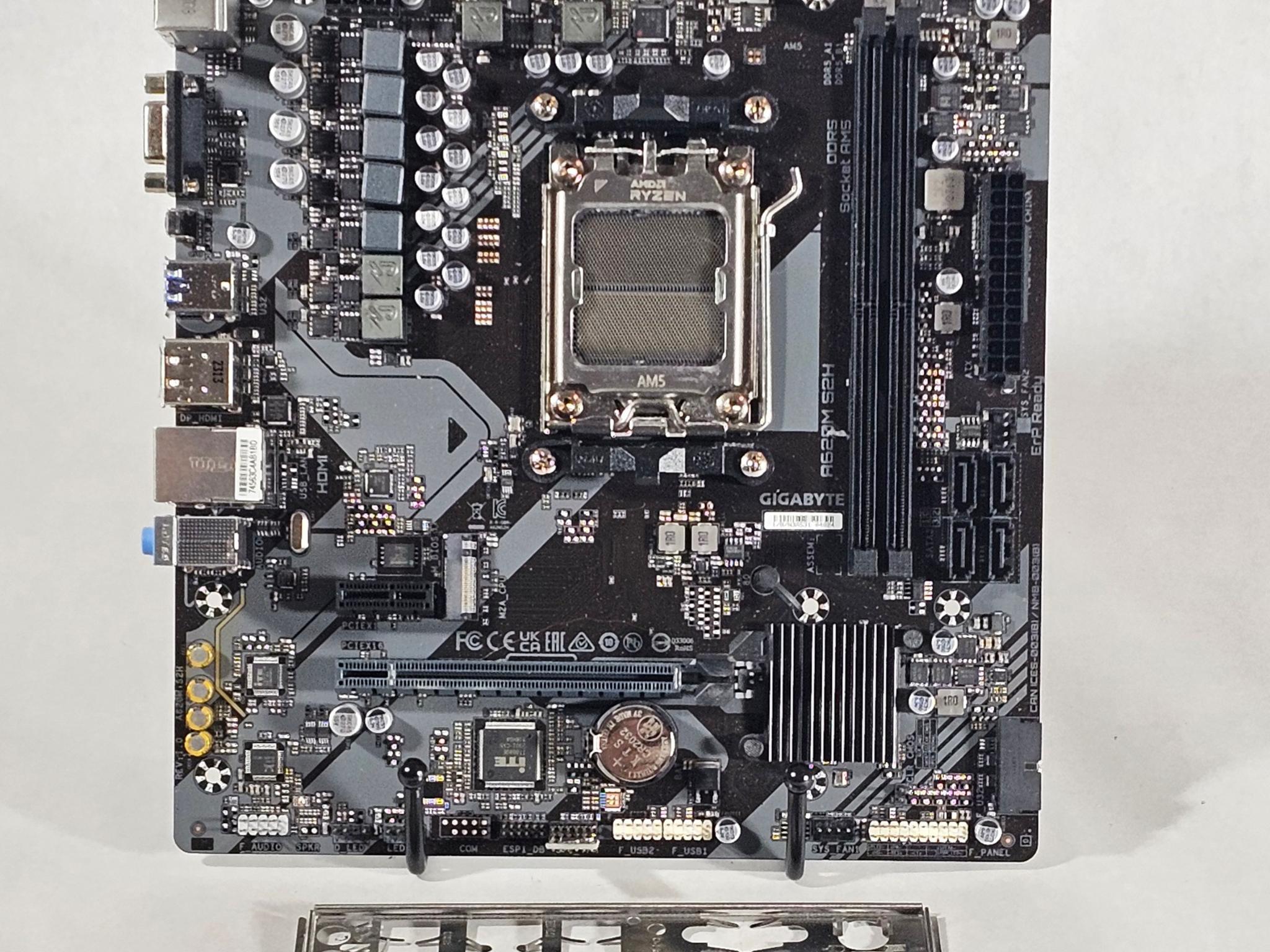 Gigabyte A620 S2H AMD AM5 DDR5 mATX Motherboard
