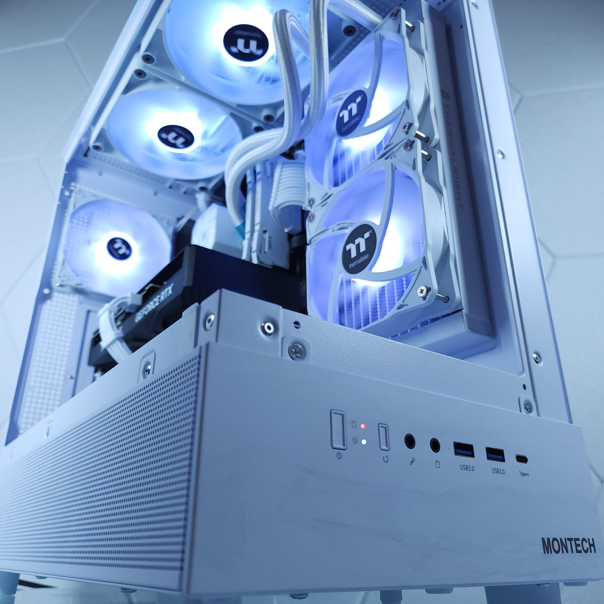 🤍RTX 4070●Ryzen 7 5800X●1080p/1440p Gaming Computer