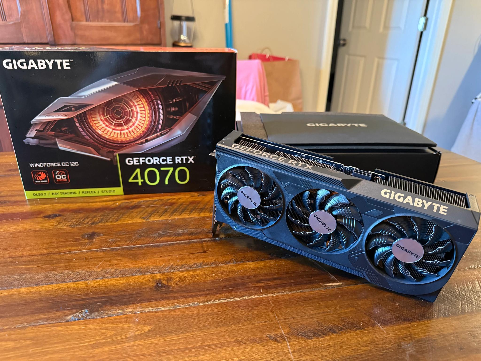Gigabyte RTX 4070 Graphics Card