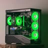 FREE SHIP 🖤🌈 Black RGB Gaming PC | RTX 4070 W/ WARRANTY | Core 5 225F | 1TB NVME SSD | 16 GB DDR5
