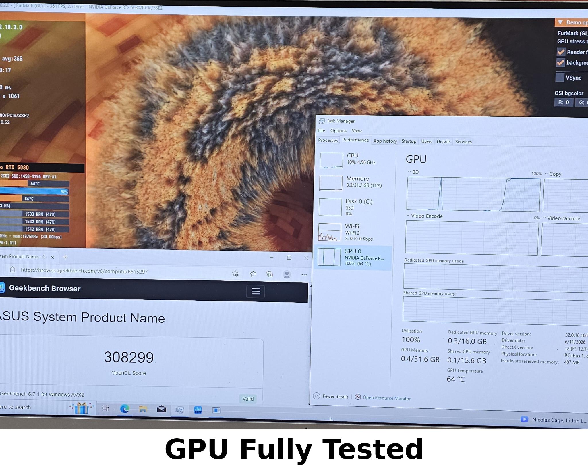 RTX 5080 Gigabyte 16GB