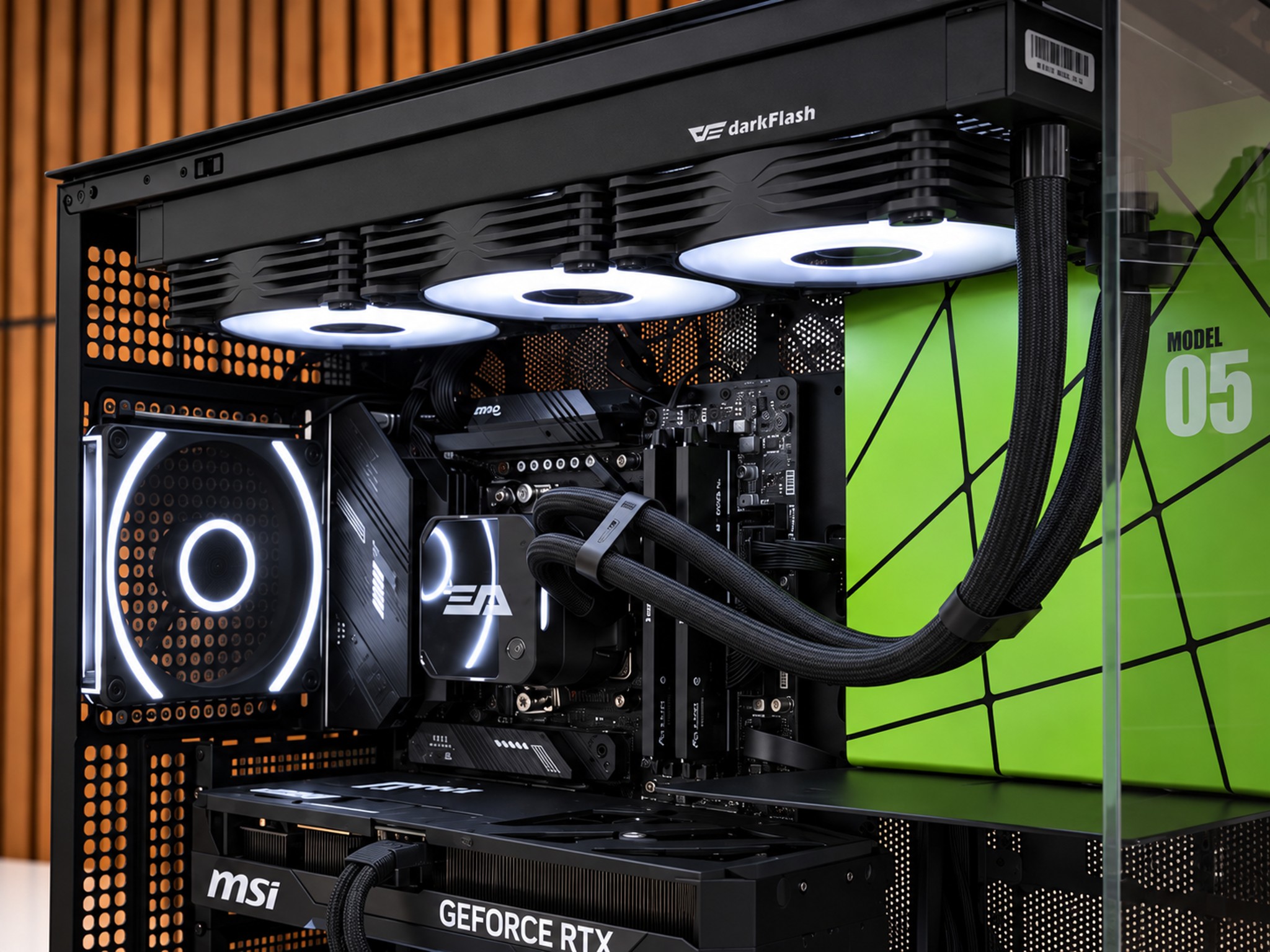 THE HULK 💚| RTX 5070 | Ryzen 9 7950X3D | 32GB DDR5 | 1TB NVME | GOLD PSU | Windows 11 | WIFI