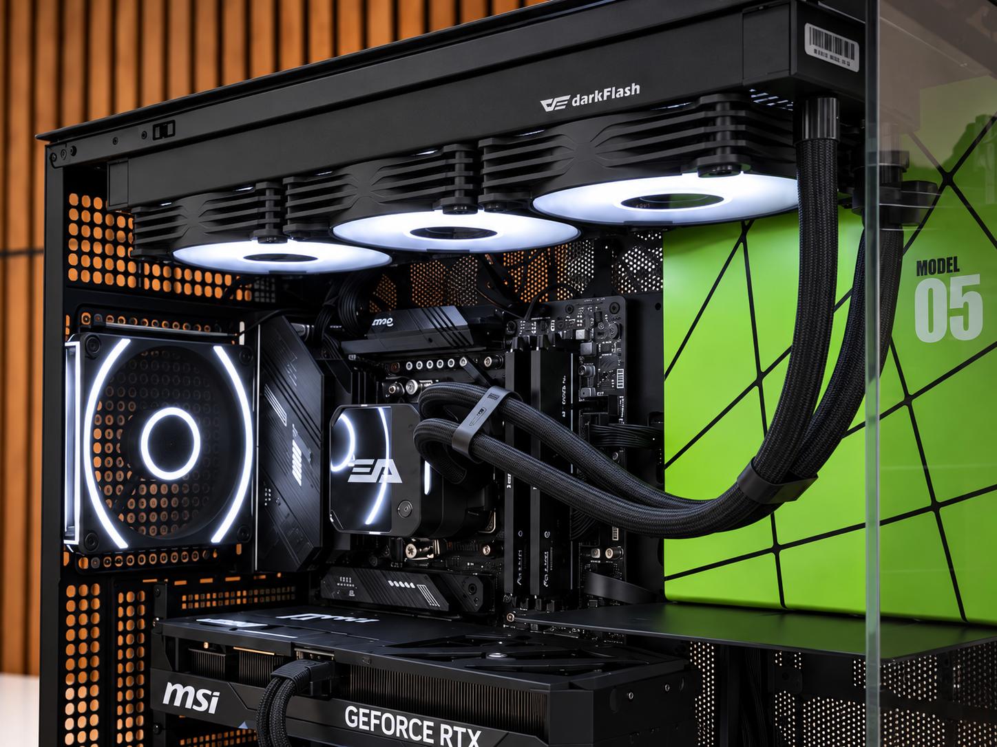 THE HULK 💚| RTX 5070 | Ryzen 9 7950X3D | 32GB DDR5 | 1TB NVME | GOLD PSU | Windows 11 | WIFI