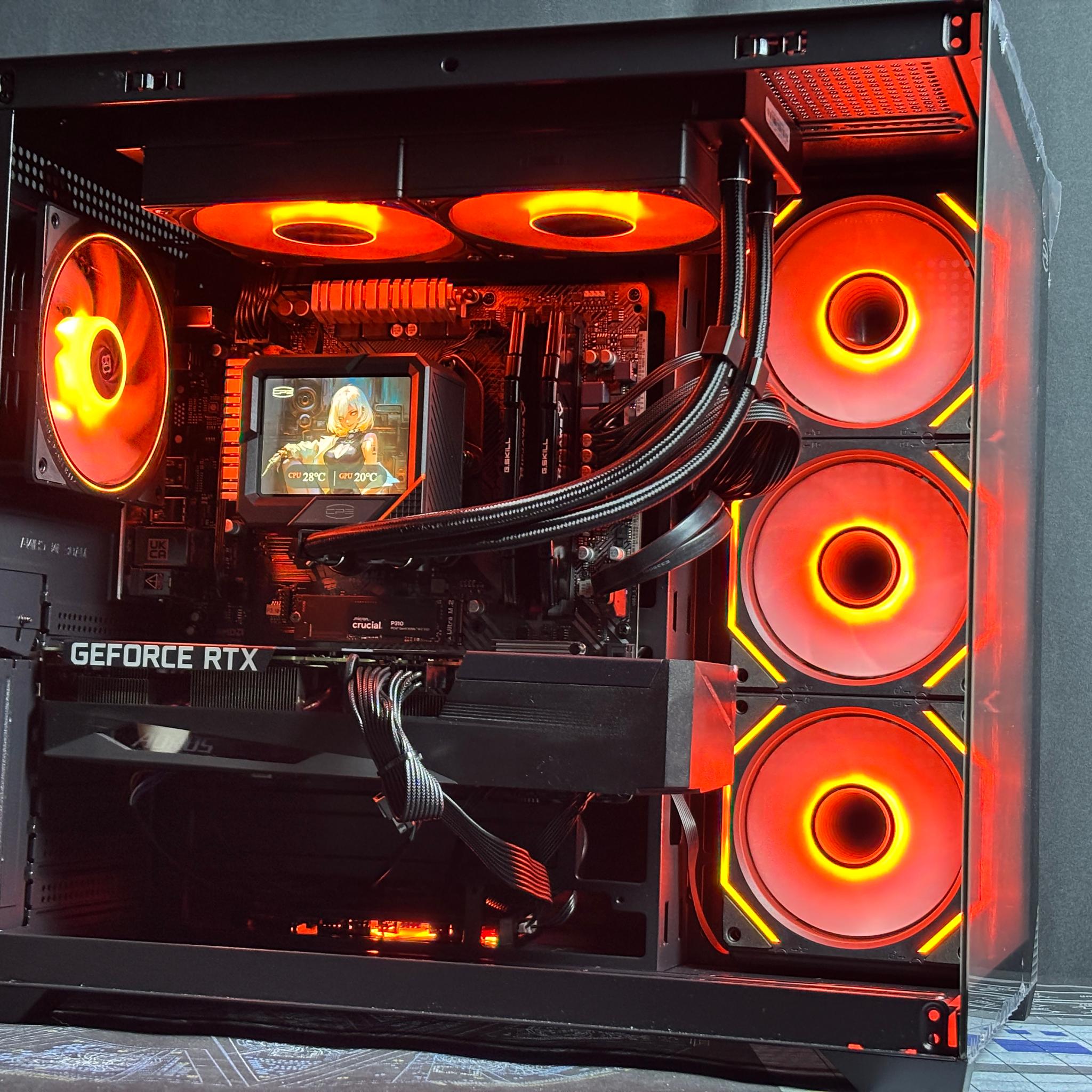 🧡BLAZING PC🧡RTX 3060 Ti | Ryzen 5 5500 | 32gb DDR4 | 1 TB M.2 SSD🔥