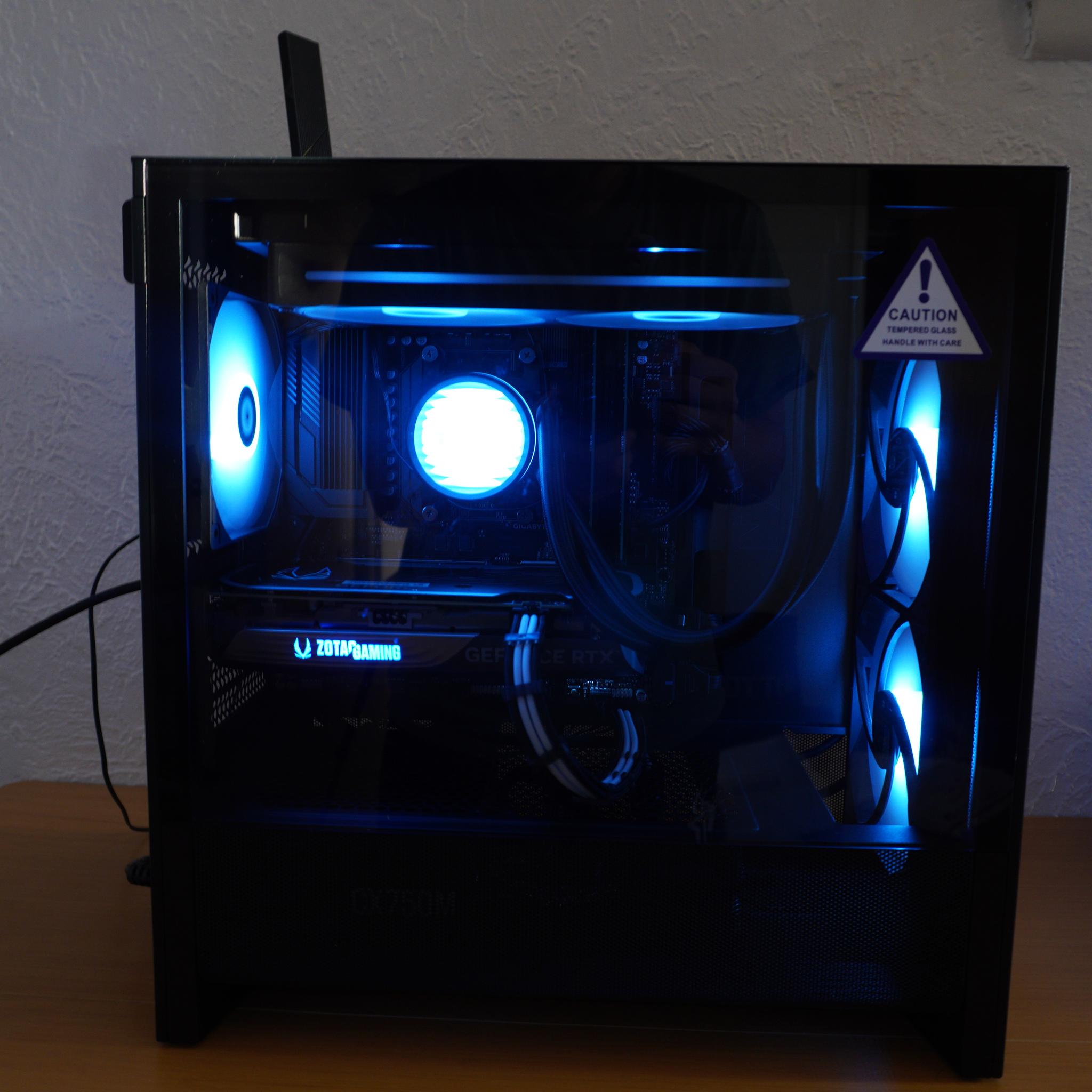 CLEAN NZXT STEALTH GAMING PC