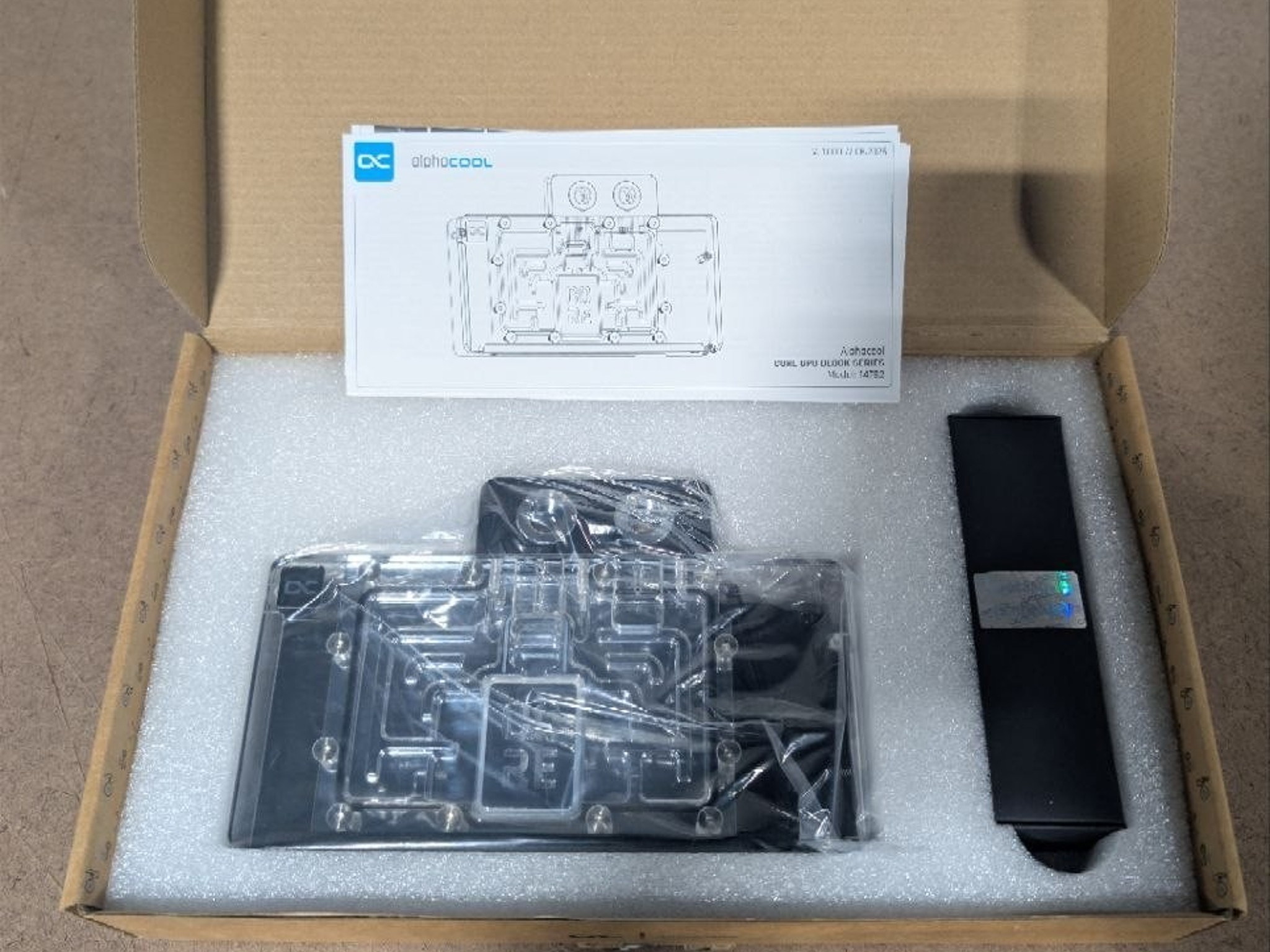 Alphacool Core RX 9070 XT Hellhound + Pure with Backplate (14782)