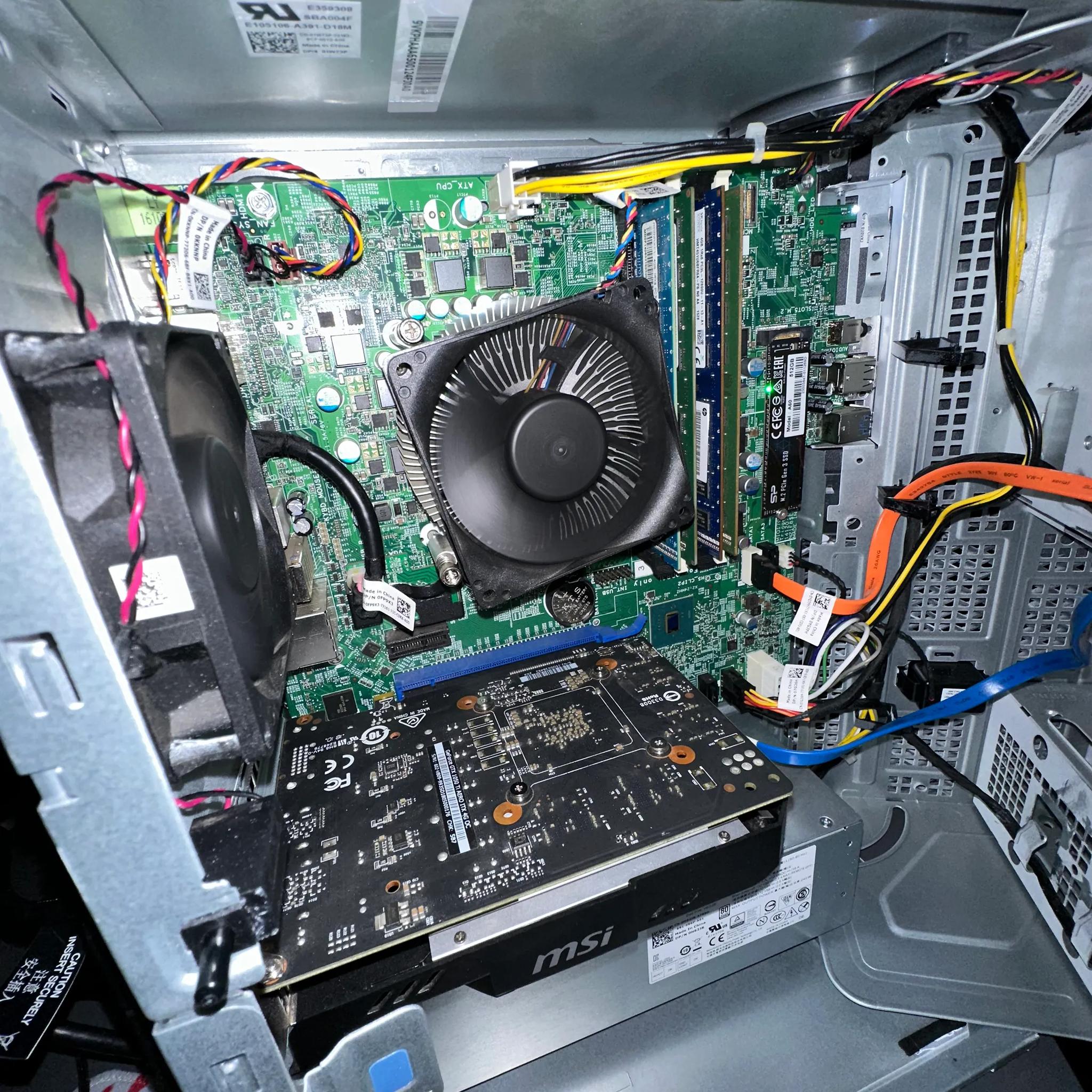 Gaming PC Intel i5-6500 / GTX 1050ti / 16gb RAM / 500gb HDD,512gb SSD