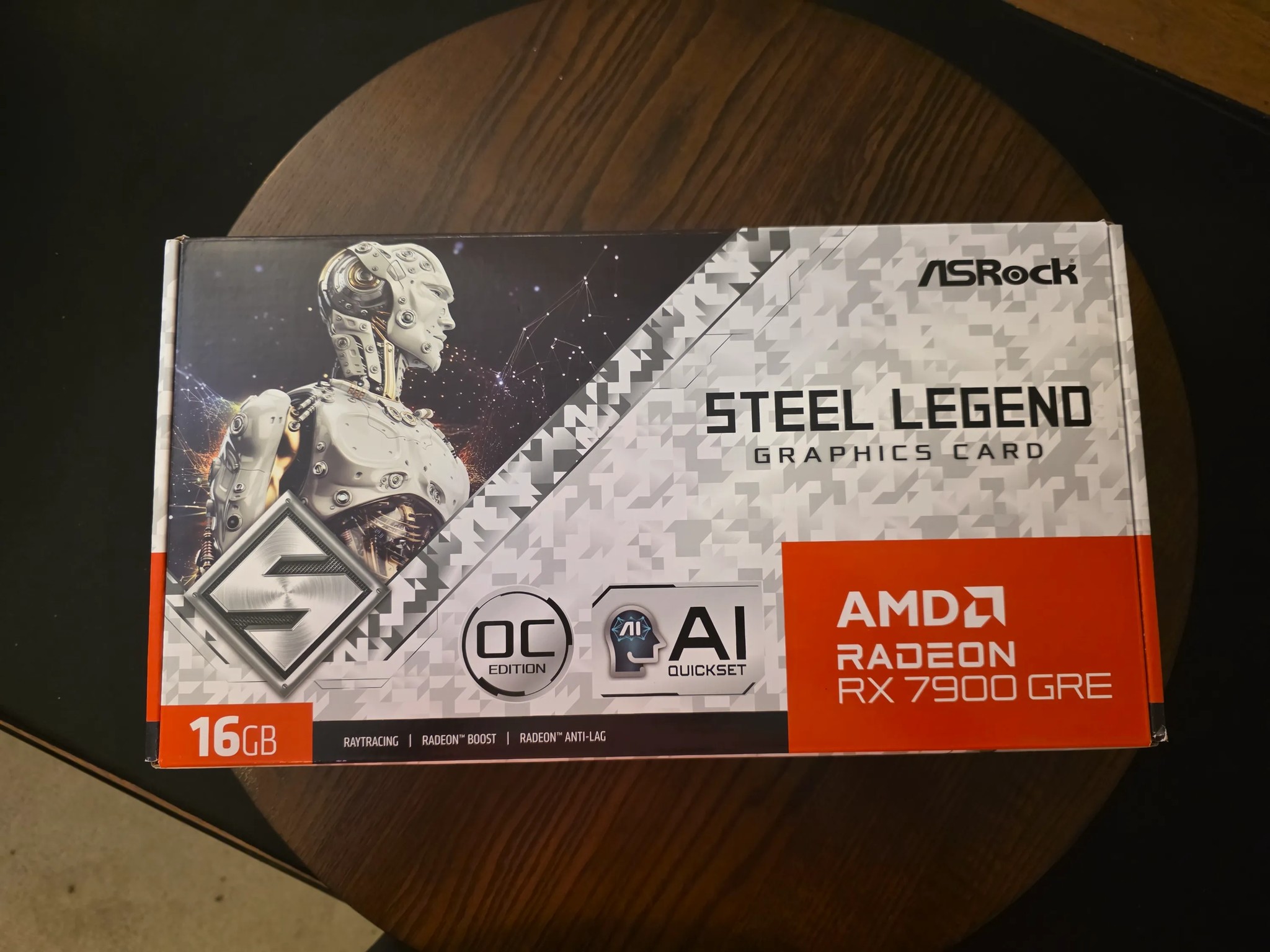 AMD Radeon™ RX 7900 GRE Steel Legend 16GB OC (GPU ONLY GRAPHICS CARD ONLY!!)