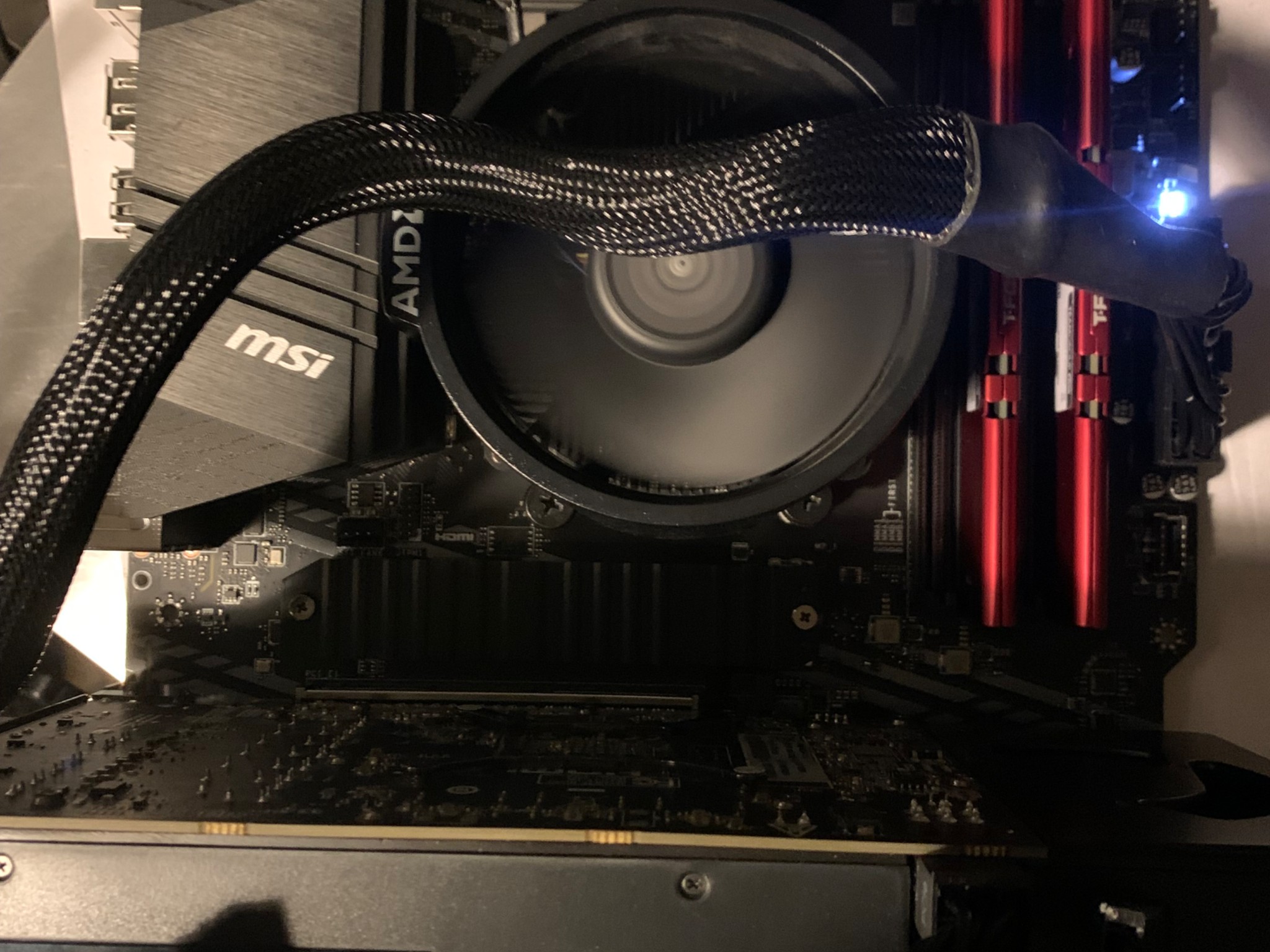 MSI B550-A Pro Motherboard - For Parts!