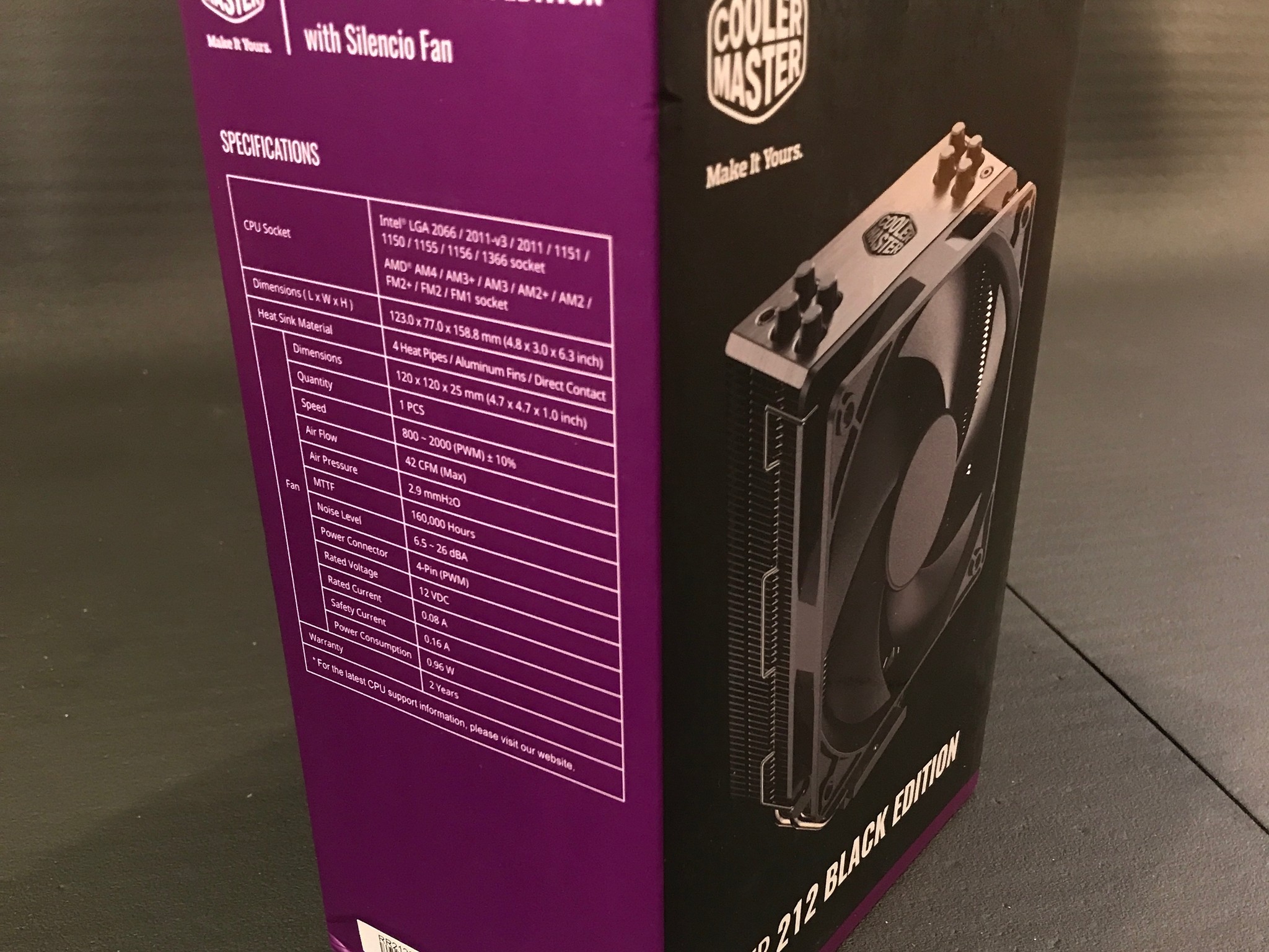 Used Cooler Master Hyper 212 BE 