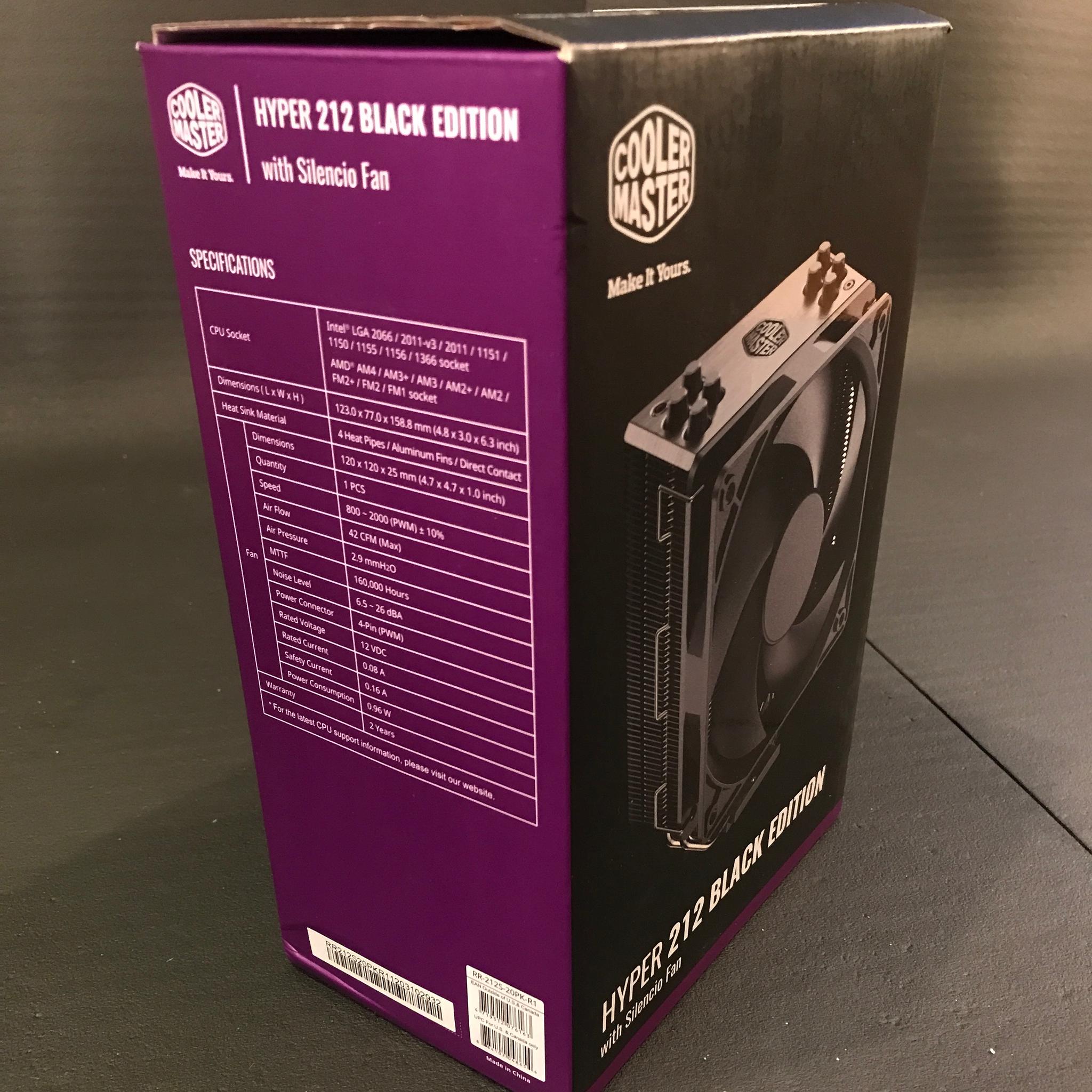 Used Cooler Master Hyper 212 BE 