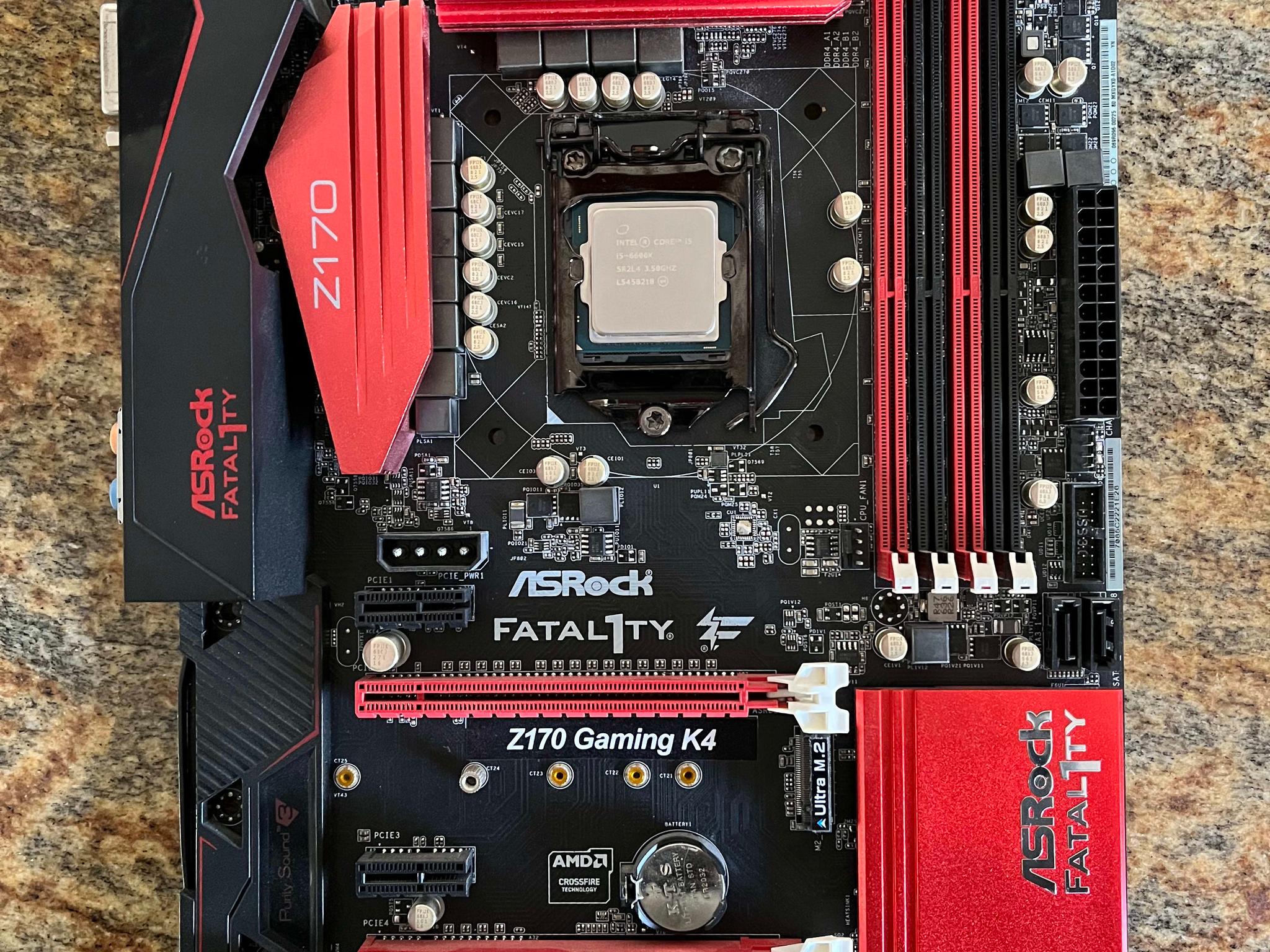 COMBO DEAL! I5 6600k & Z170 Motherboard