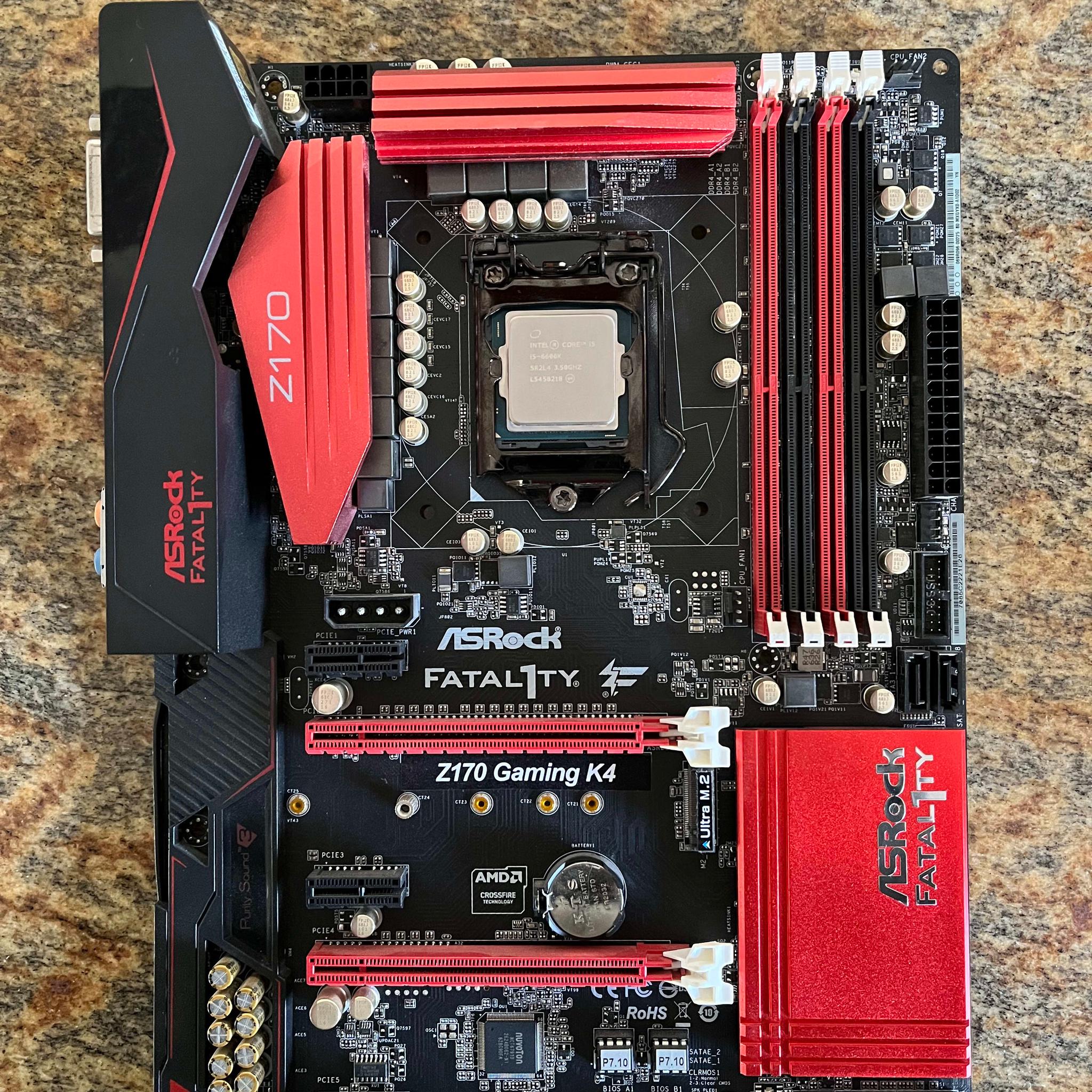 COMBO DEAL! I5 6600k & Z170 Motherboard