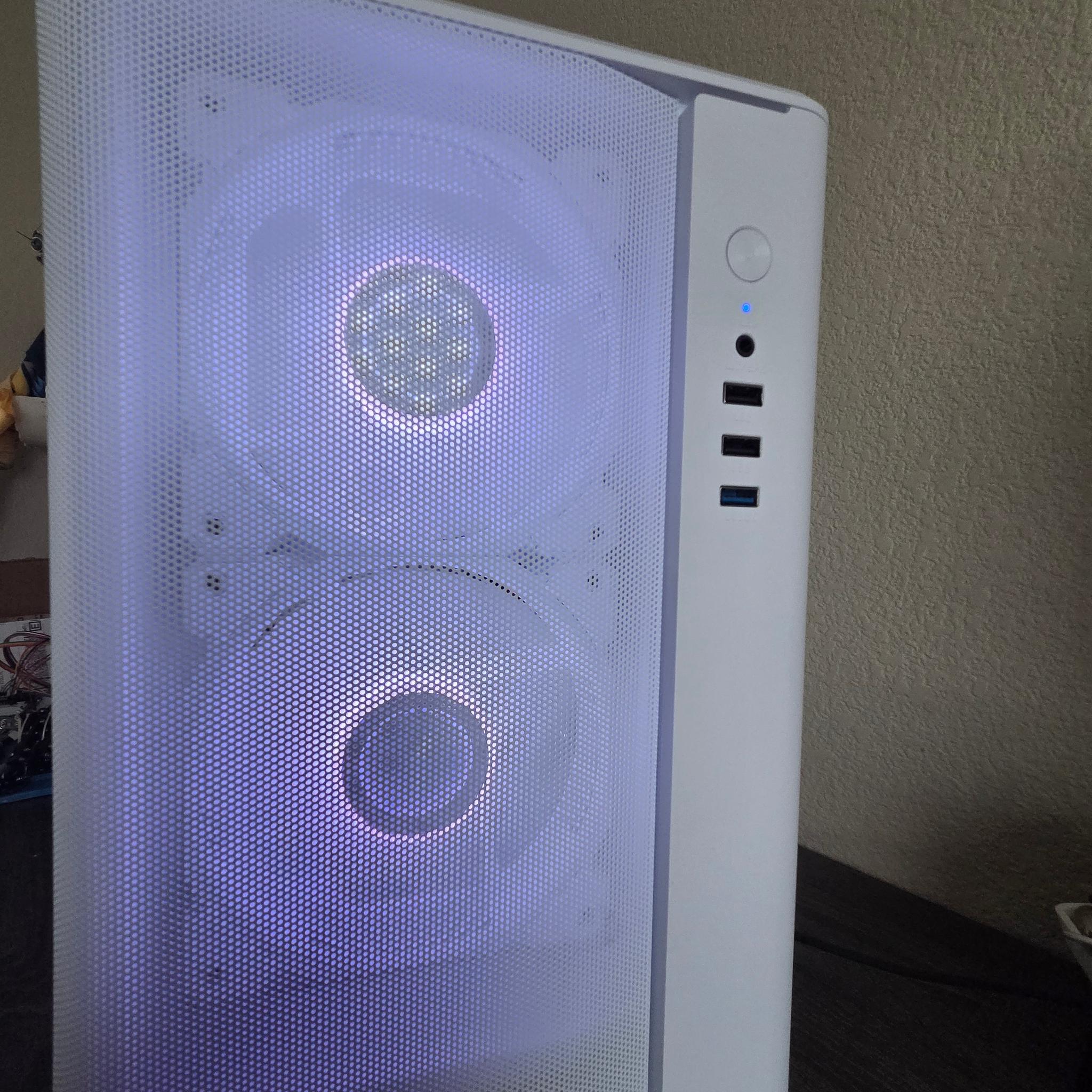 White Budget Gaming PC🤍⛄❄️🤍(3060ti)