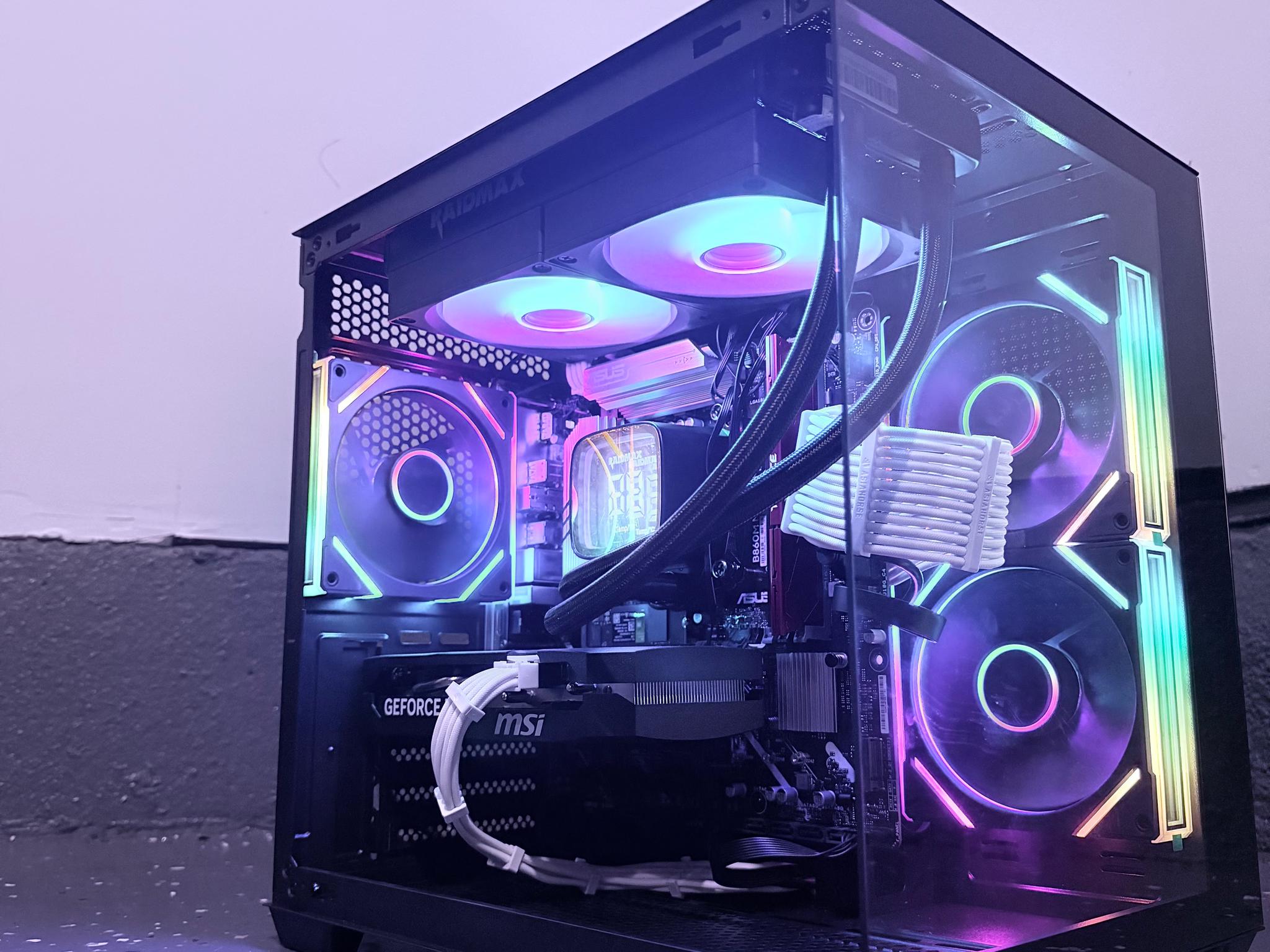 ⚫️"Prism Surge"🌈 | 1440p Gaming | RTX 5060 | Ultra 5 225F | 16GB DDR5 | 2TB SSD | Free Shipping