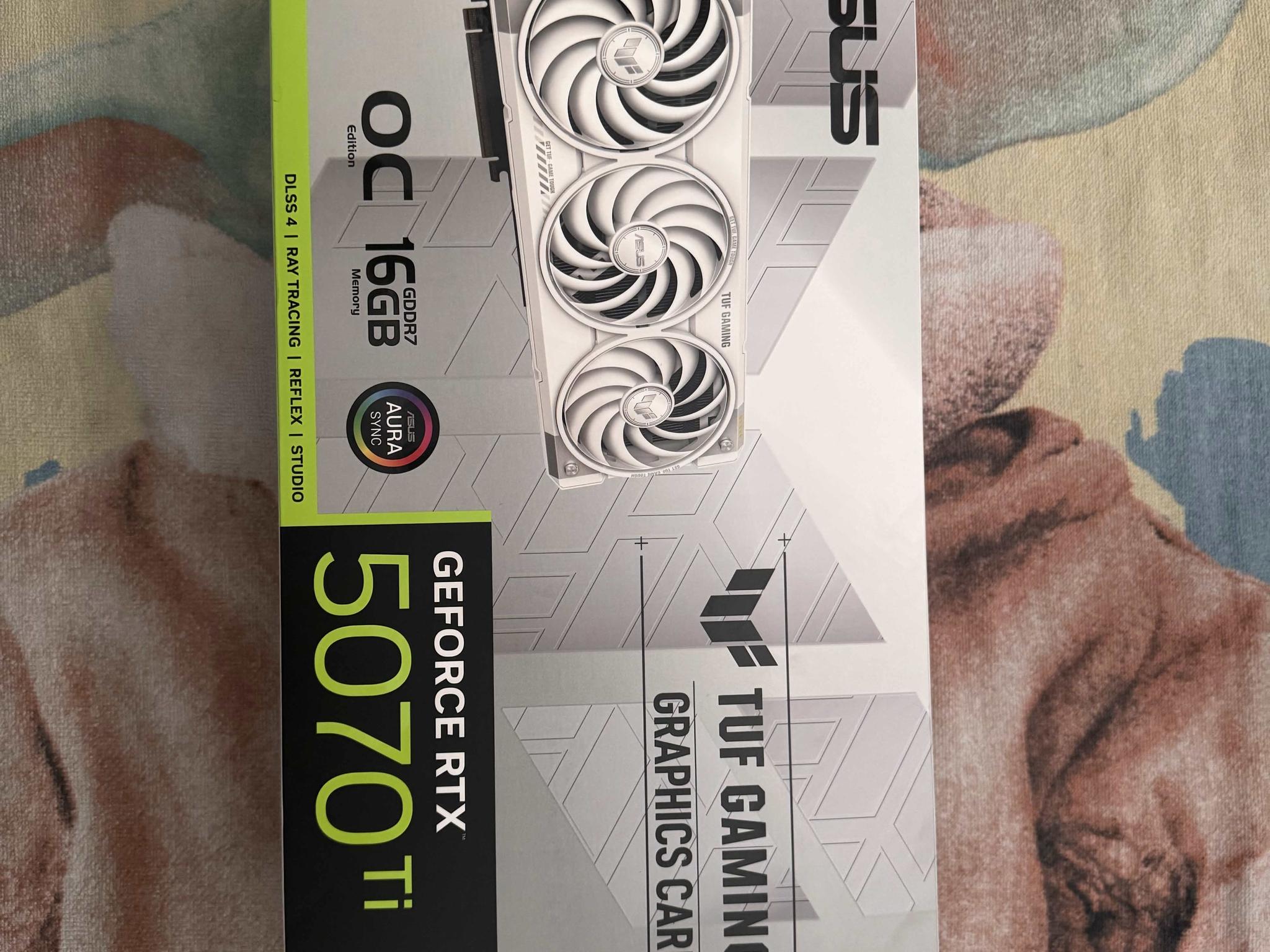 ASUS TUF Gaming GeForce RTX 5070 Ti OC Edition - Image 1