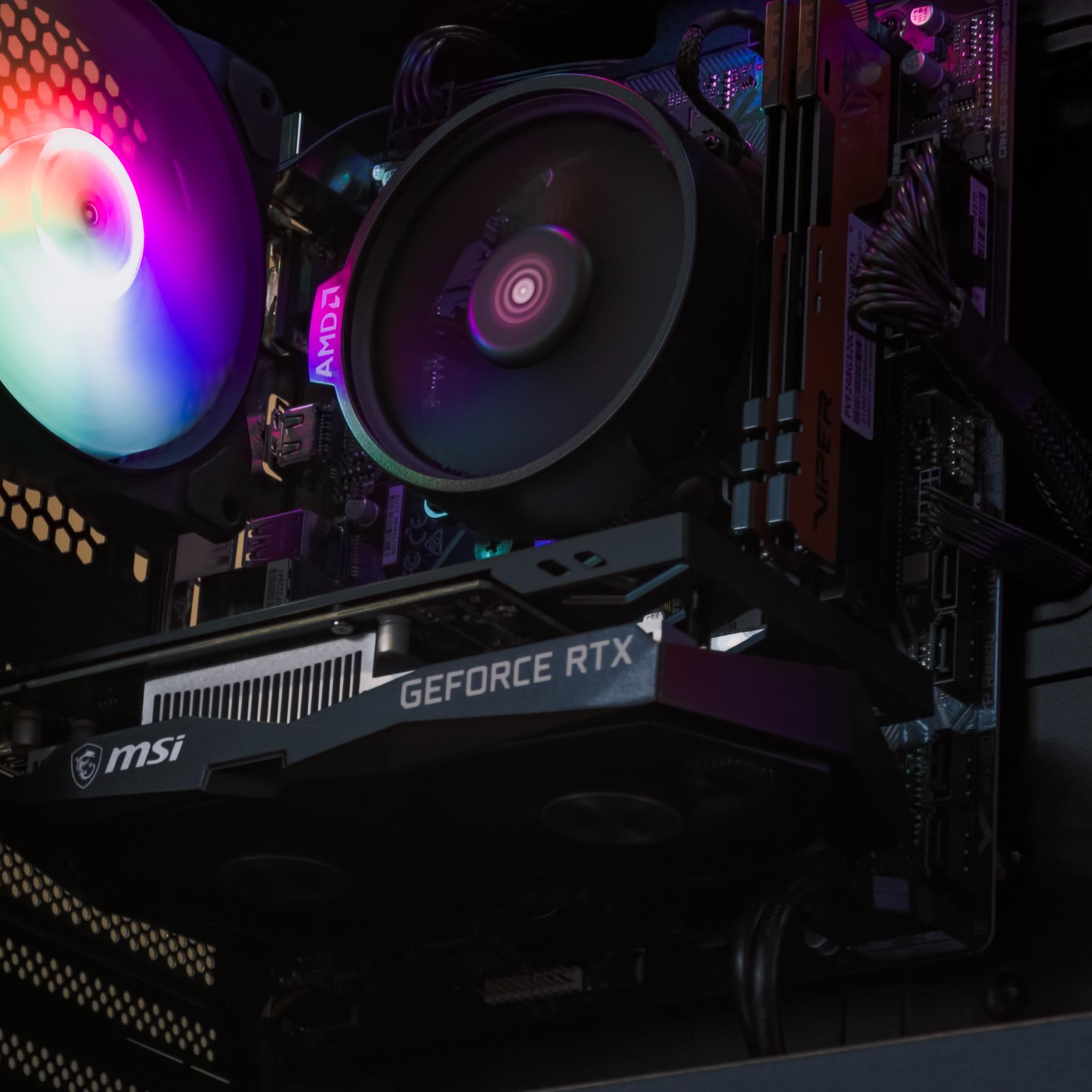 MSI Forge RTX 3050 | R5 5500 | Gaming PC Computer