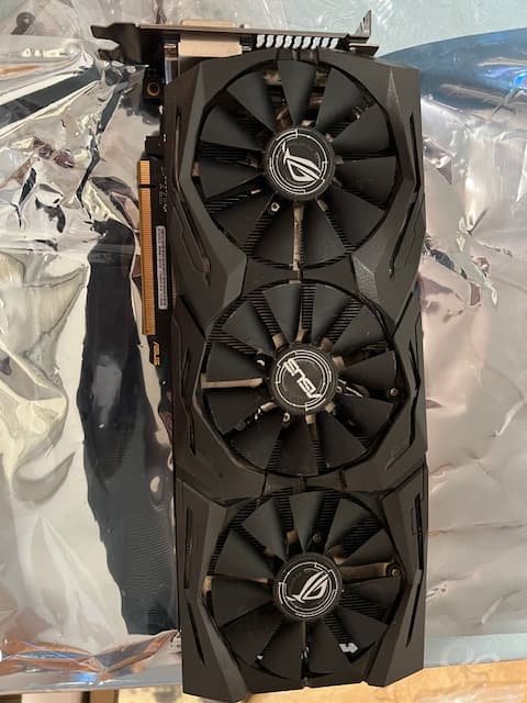 NVIDIA ASUS ROG STRIX GTX 1070 8GB OC GRAPHICS CARD