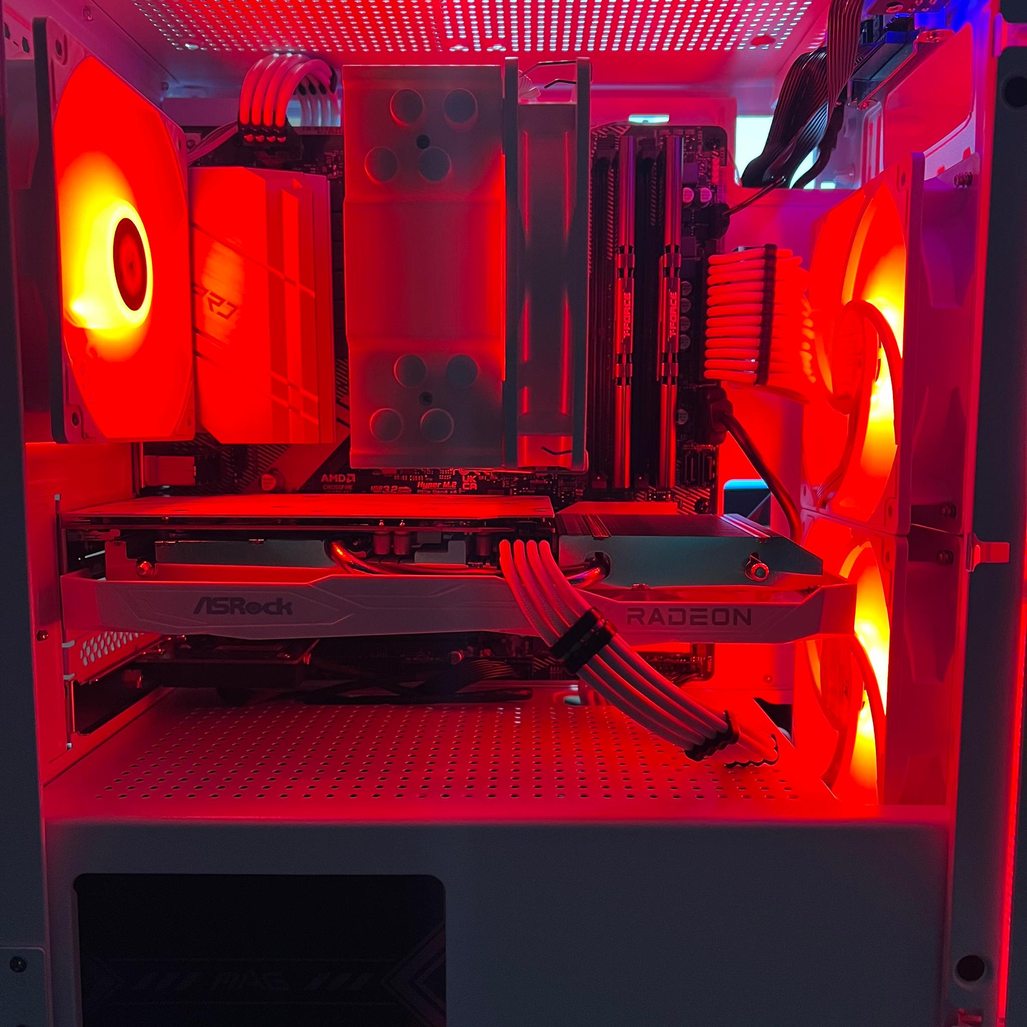 Salt and Peppa’ AMD gaming PC Ryzen 5 5600x/RX 6600 8 GB/16 GB DDR4 RAM/1.25 SSD NVM-All new parts!