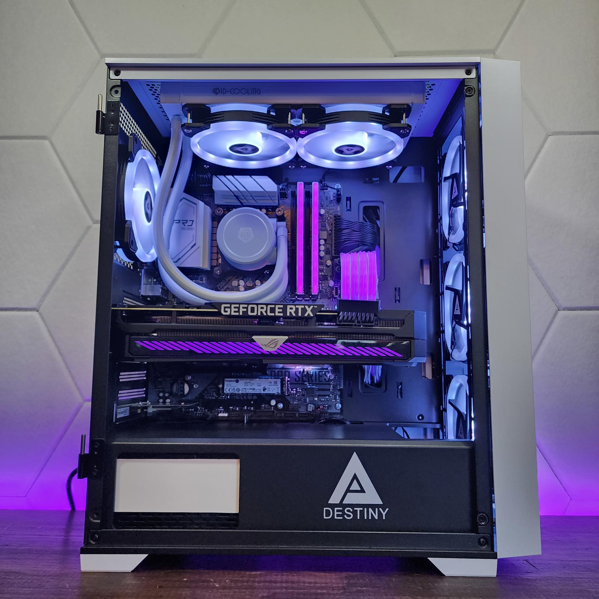 🤍💜💙 ROG RTX 3070 // Intel Core i7 10700 // Corsair Vengeance 32GB 3600MHz // Kingston 1TB NVMe