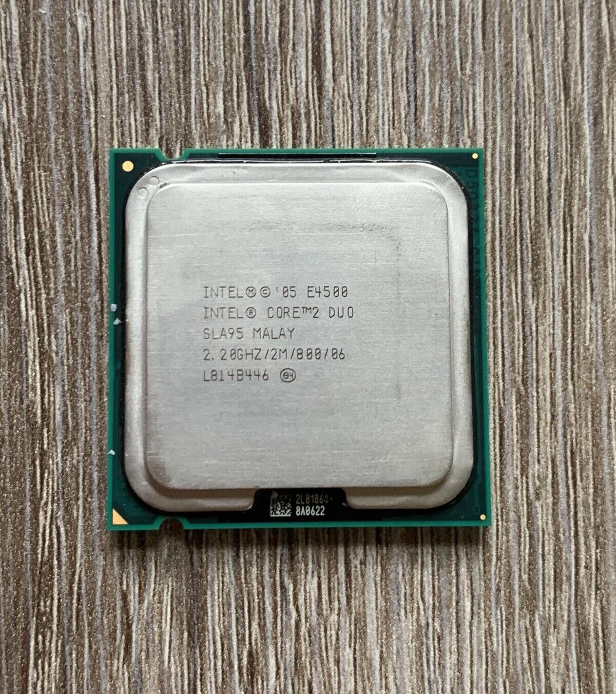 Intel Core 2 Duo E4500 2.20GHz 2-Core LGA775 Desktop CPU Processor SLA95 SLA96